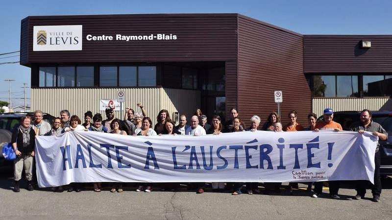 Pour défendre nos droits, il faudra vaincre l’austérité ! Le RÉPAC 03-12 en action !