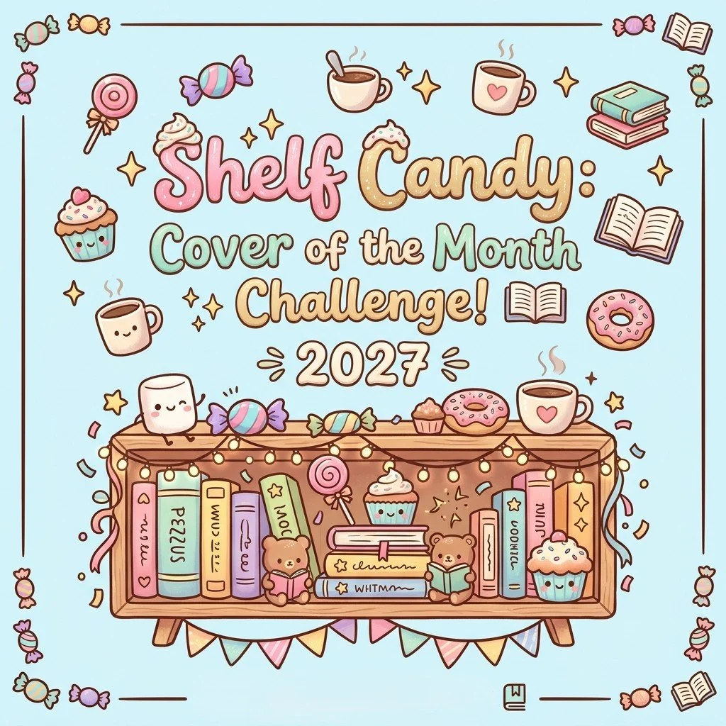 🍭🍬🧁 ☕✨ Shelf Candy: Cover of the Month Challenge! 2027 📚📖🍩