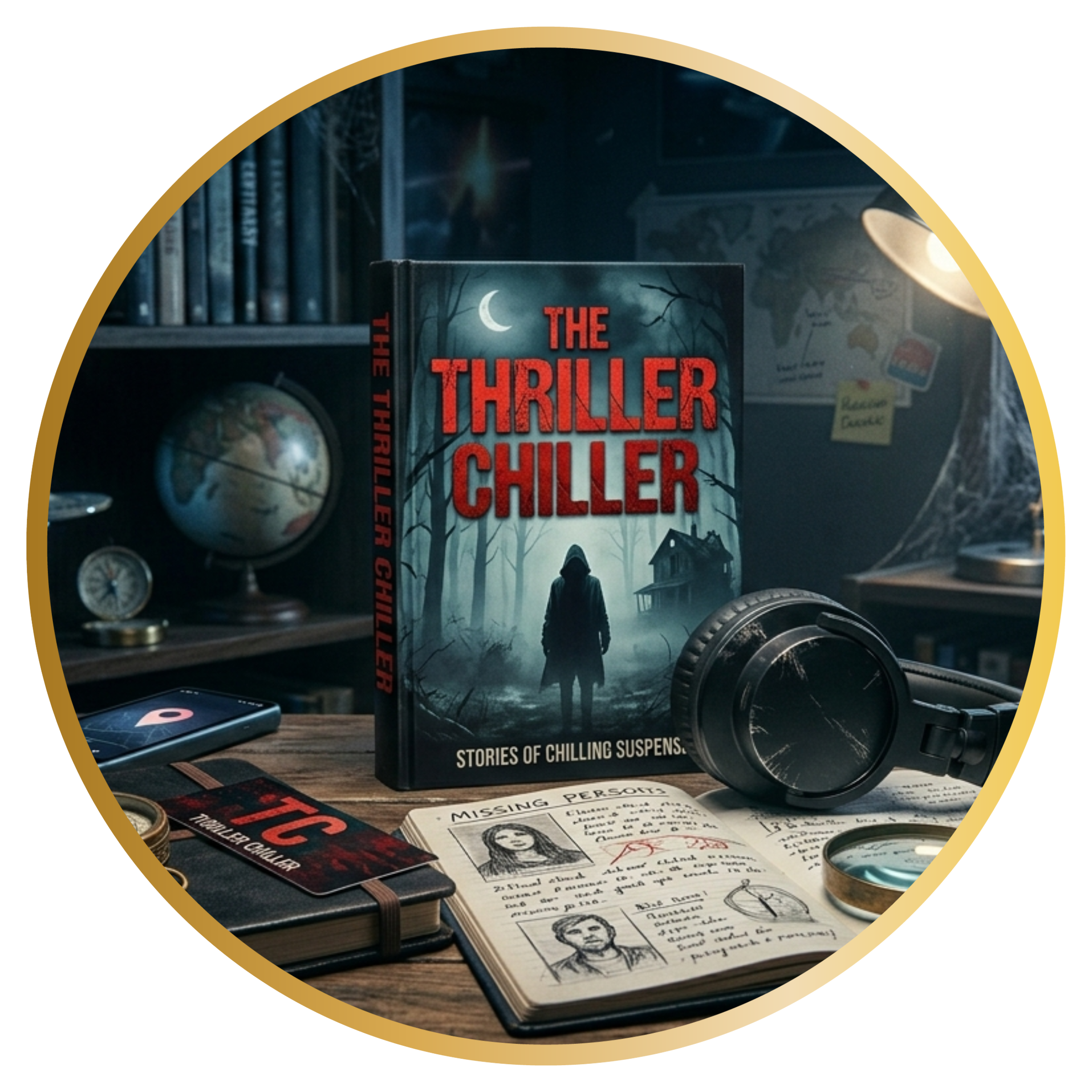 🕵️‍♀️Thriller Chiller Challenge Coin