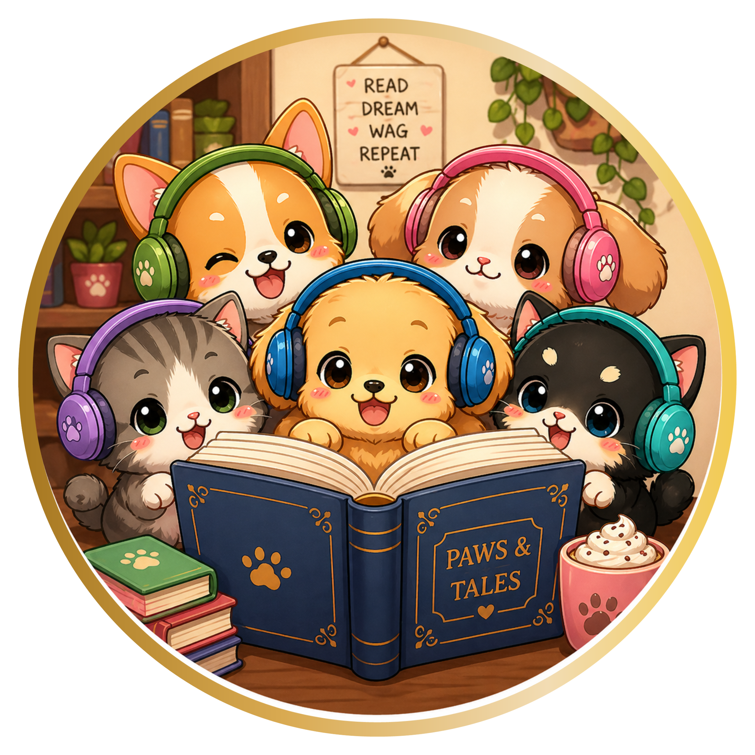 🐾Paws and Tales Challenge Coin