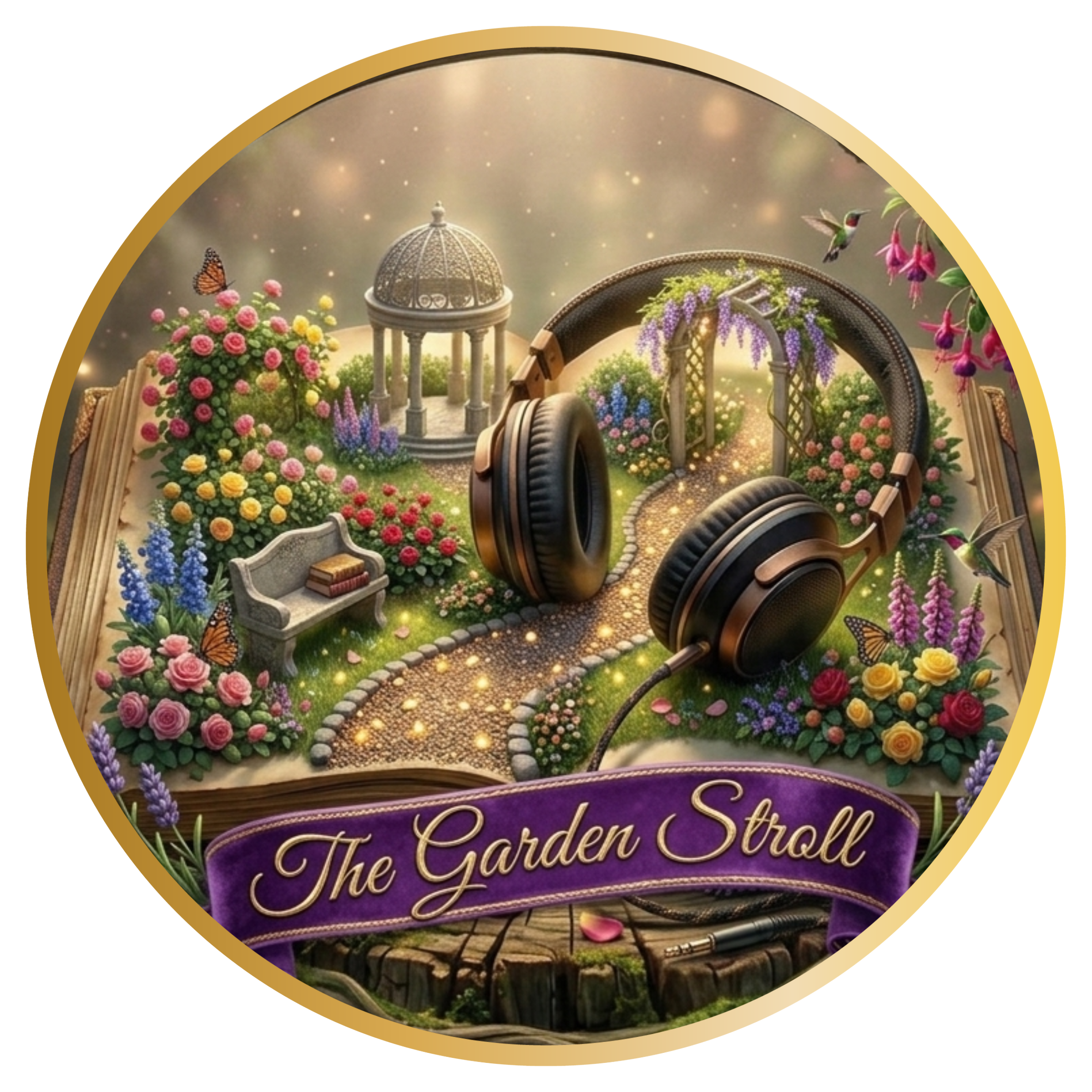 🌸🌿Garden Stroll Challenge Coin