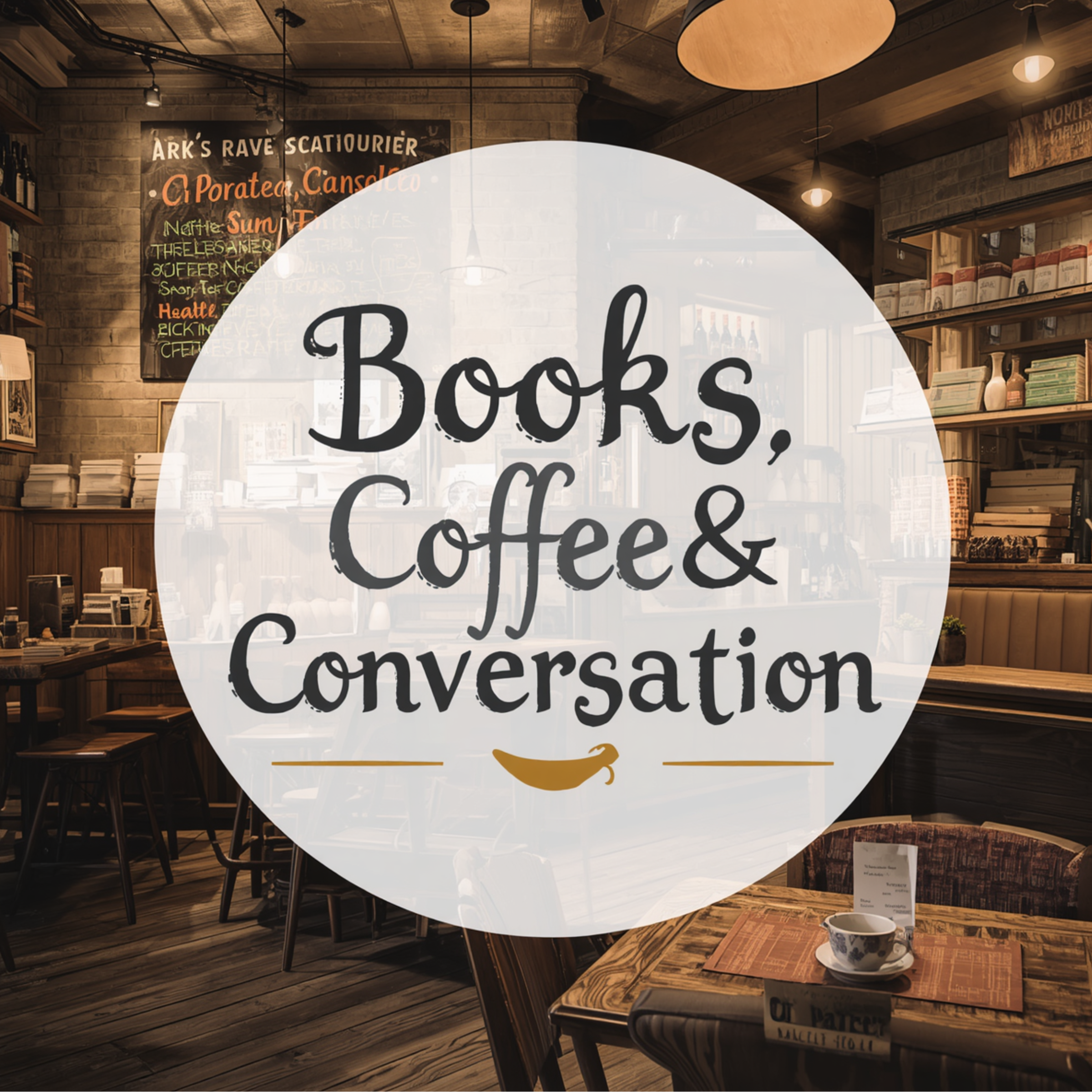 Books, Coffee &  Conversation