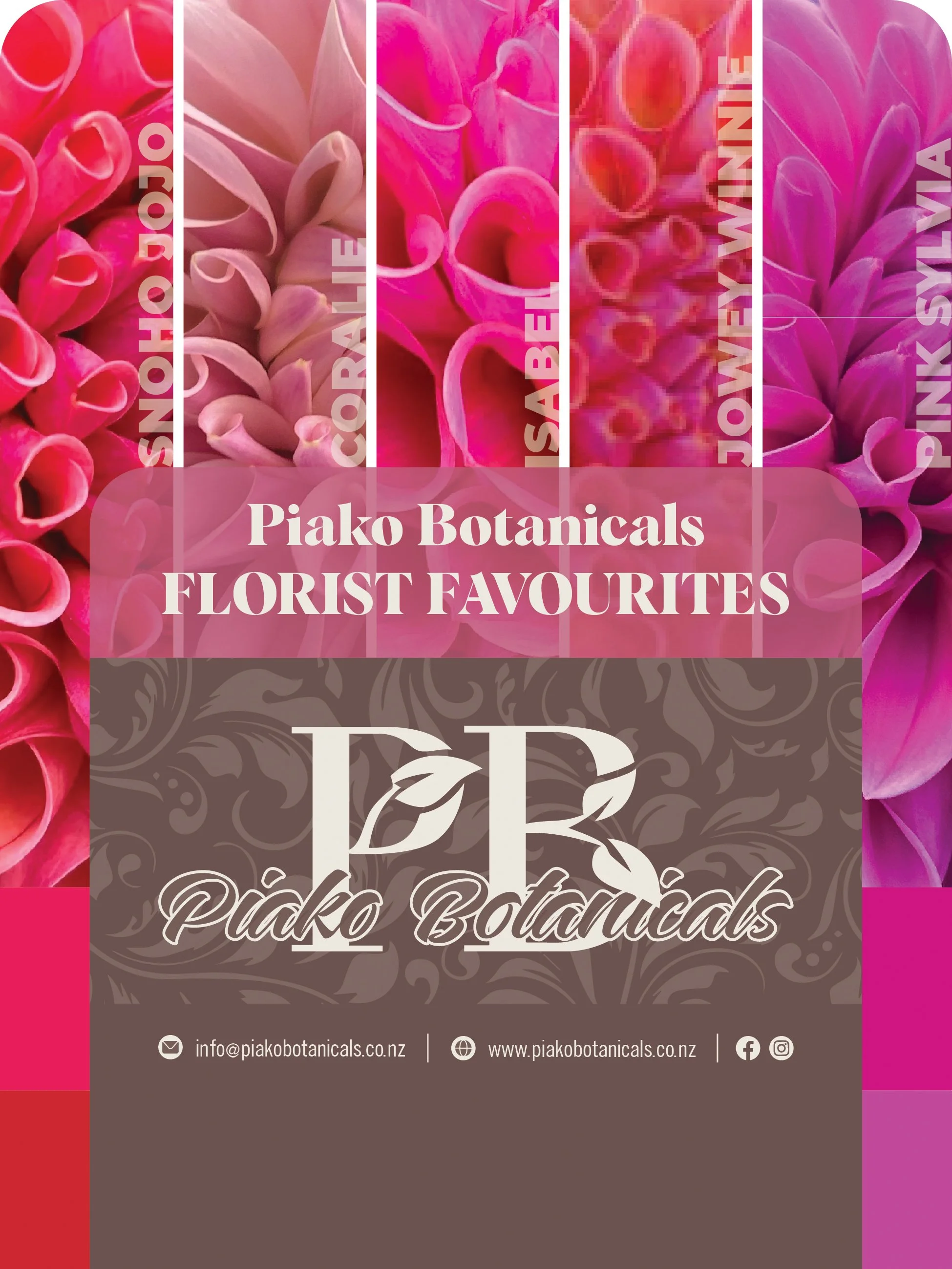 Piako Botanicals Florist Favourites Collection