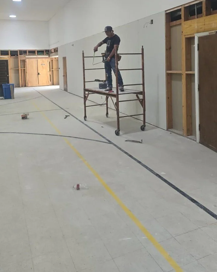 We are excited to share that the Restore United Methodist Church remodel has moved into the drywall phase! The walls are going up and the space is starting to take shape &mdash; a big milestone toward a warm, welcoming community space. I&rsquo;ll be 