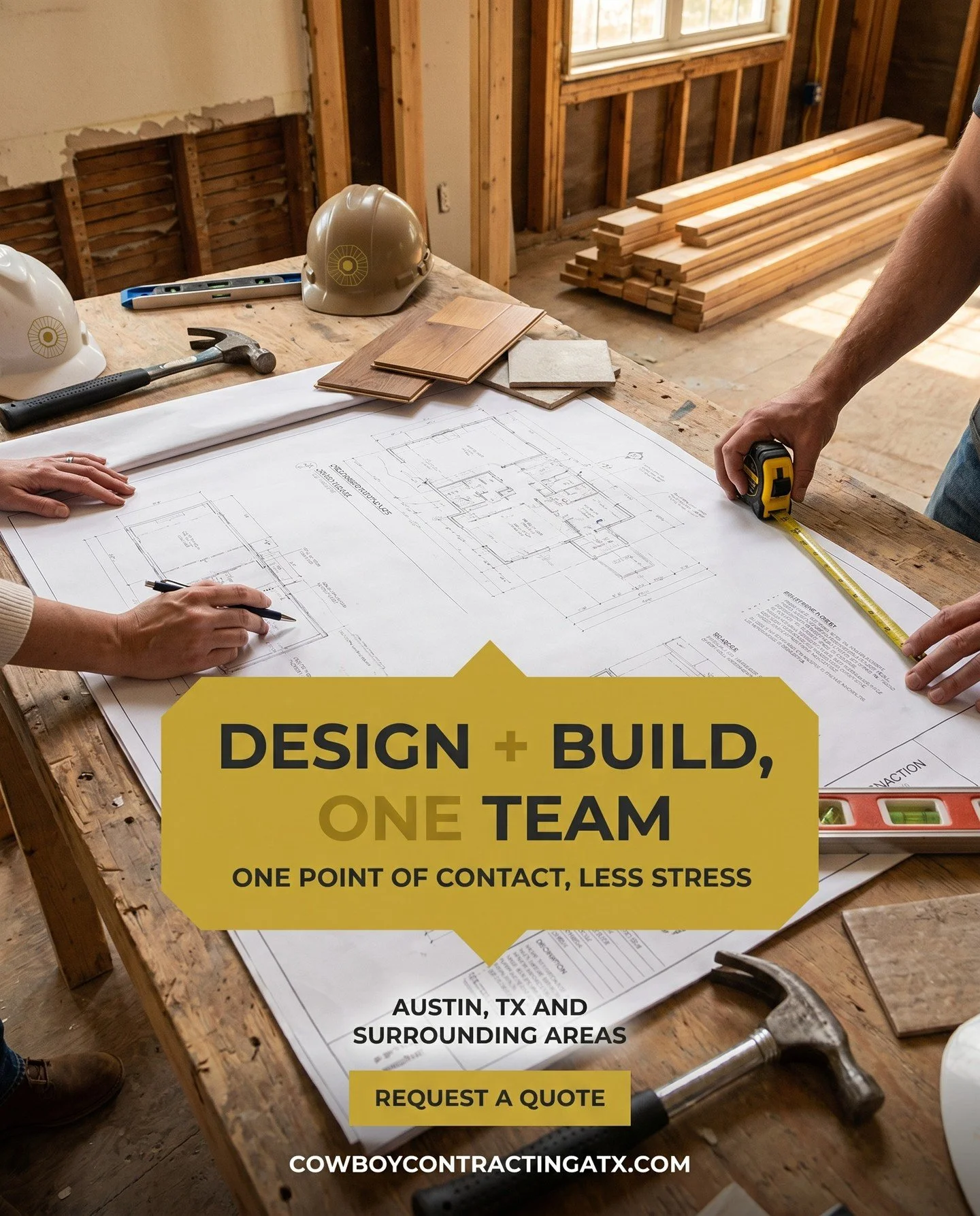 #CowboyContractingATX #Austin #Rosedale #Texas #DIWHY #Construction