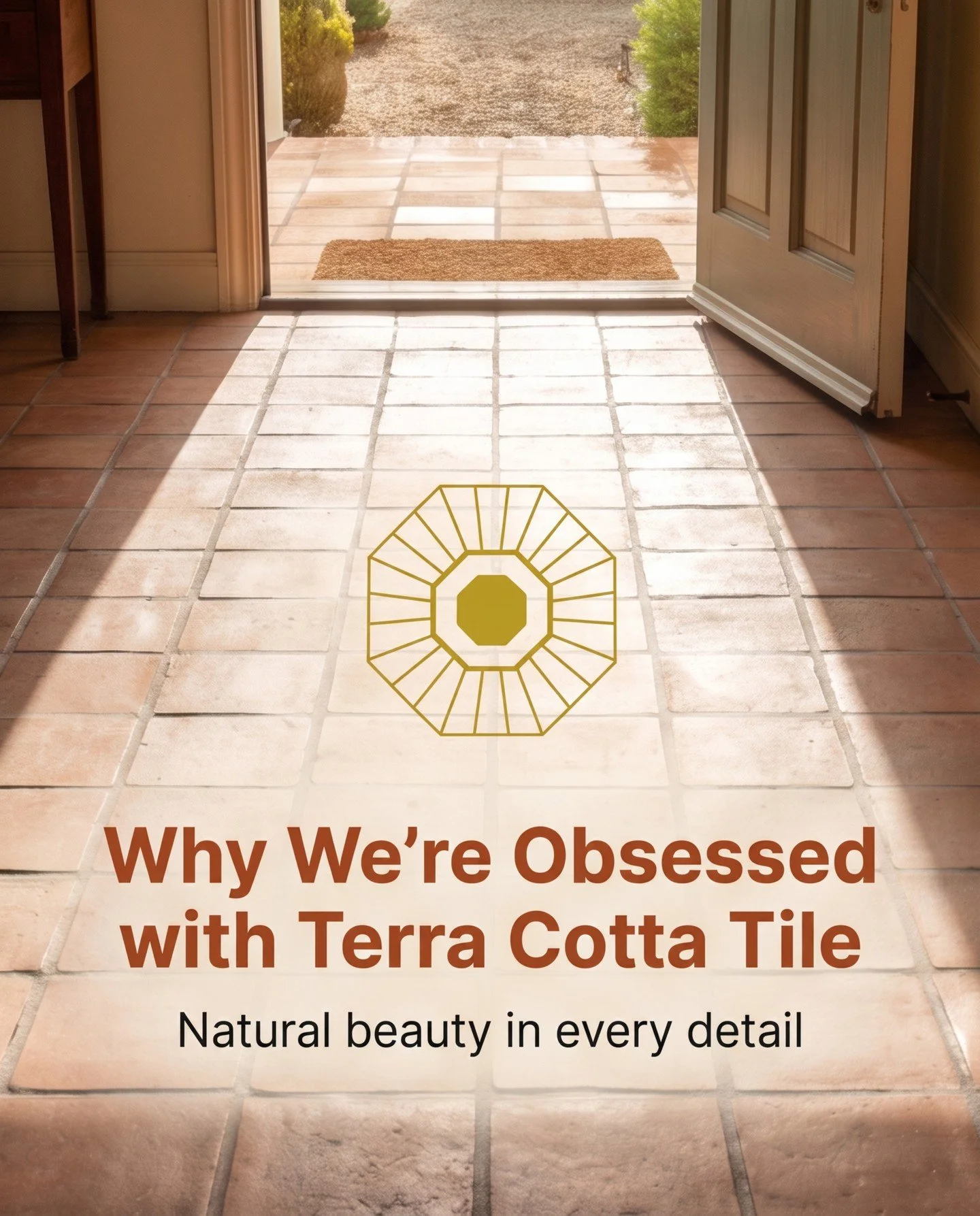 Terra Cotta Tile embodies the perfect blend of beauty and functionality. 🌍 Crafted from natural clay, it showcases rustic charm while offering remarkable durability. Ideal for both indoor and outdoor spaces, these tiles enhance any area with their w