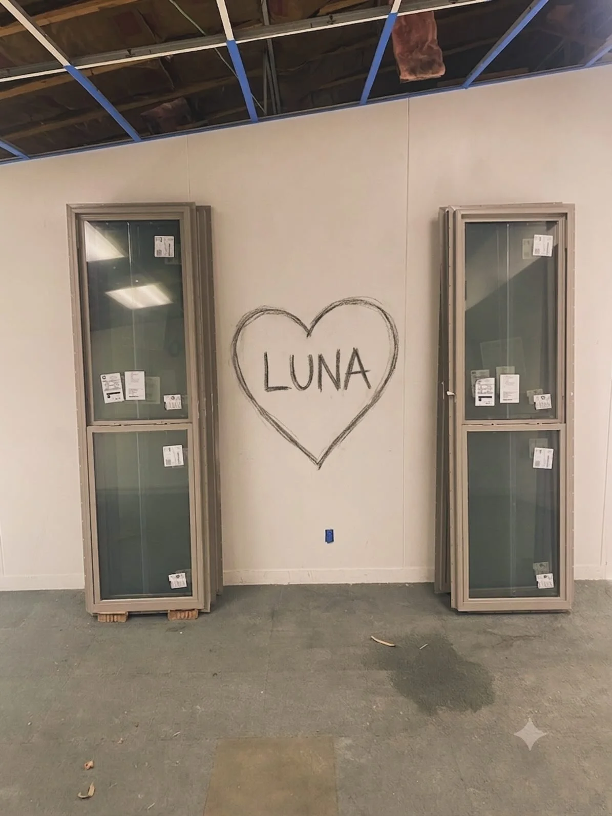 We are installing windows and painting walls here at @restoreatx 

One of our crew wrote a message to send to his daughter back home. 

It&rsquo;s easy to forget that behind the flush joints and fancy finishes there are real people trying to earn an 