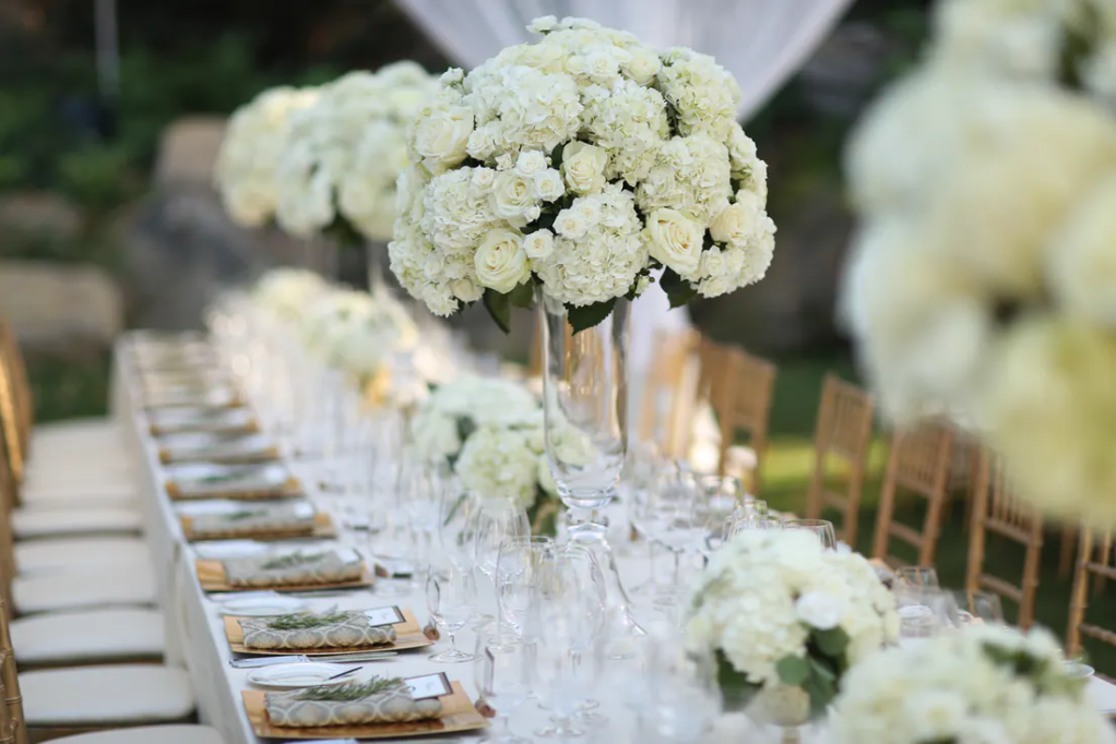 Stunning Wedding in All-White