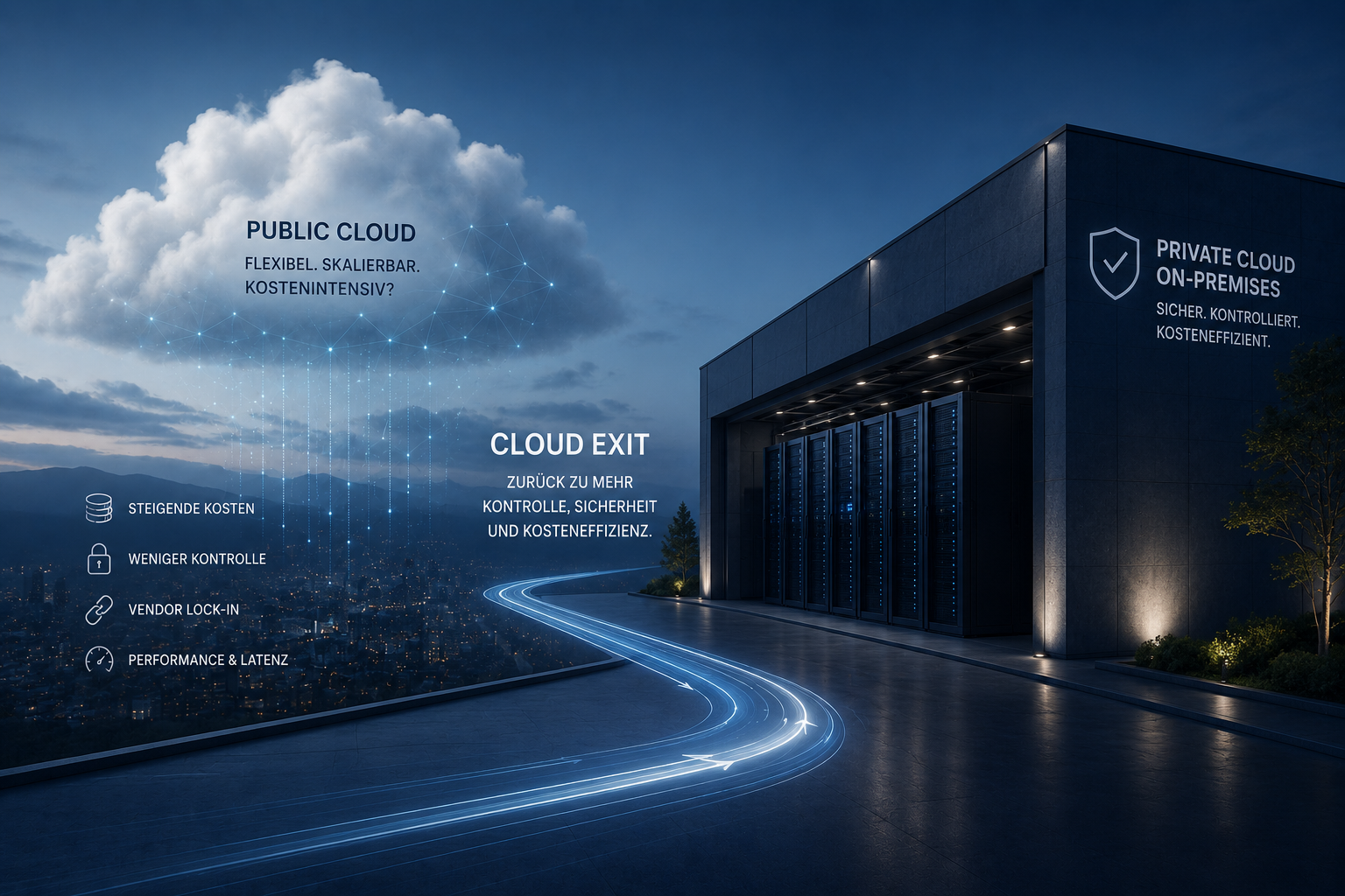 Cloud Exit: Wann sich der Weg zurück aus der Public Cloud lohnt