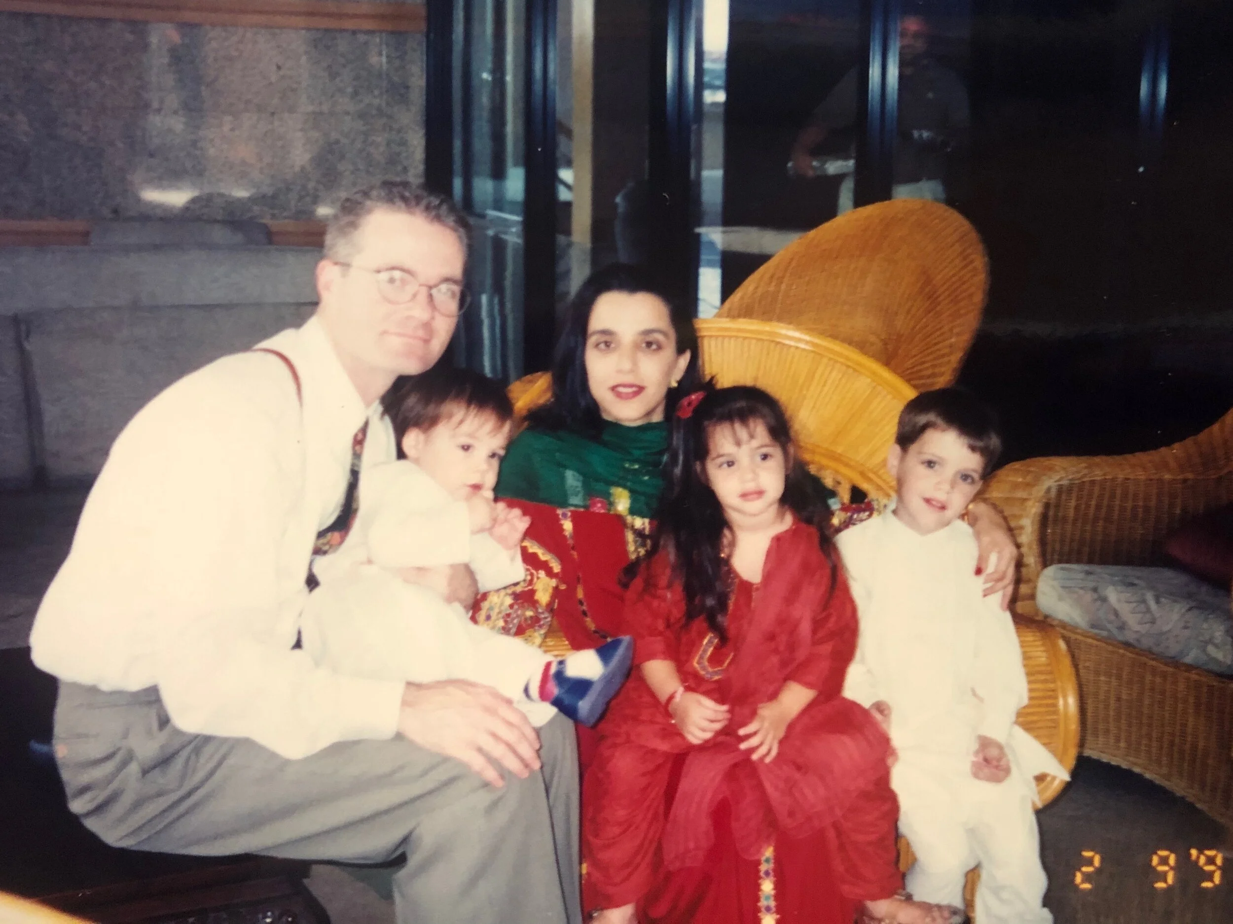 The Bloomer family in Pakistan.
