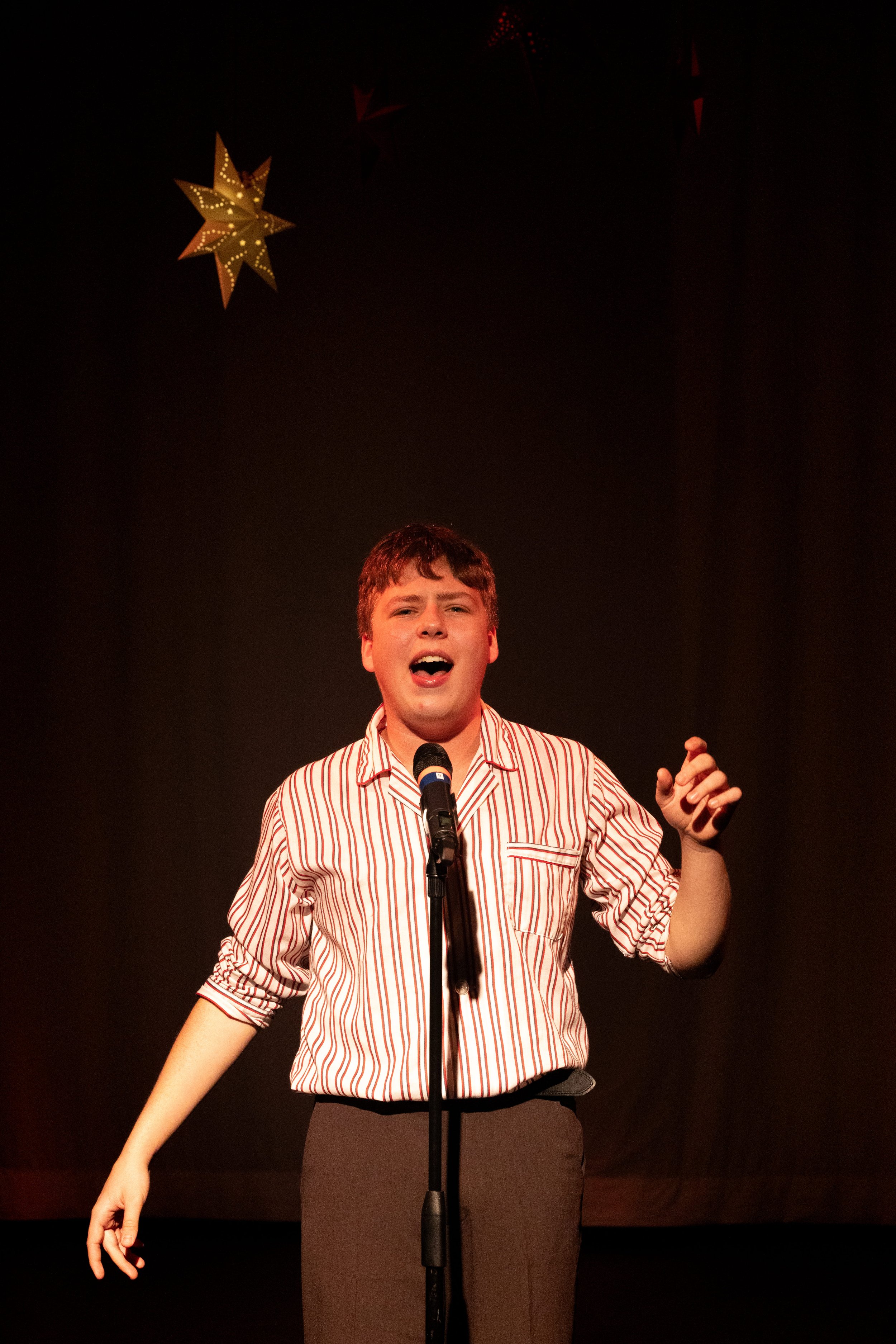 Owen Tesch (18) performing Luck Be A Lady from Guys and Dolls