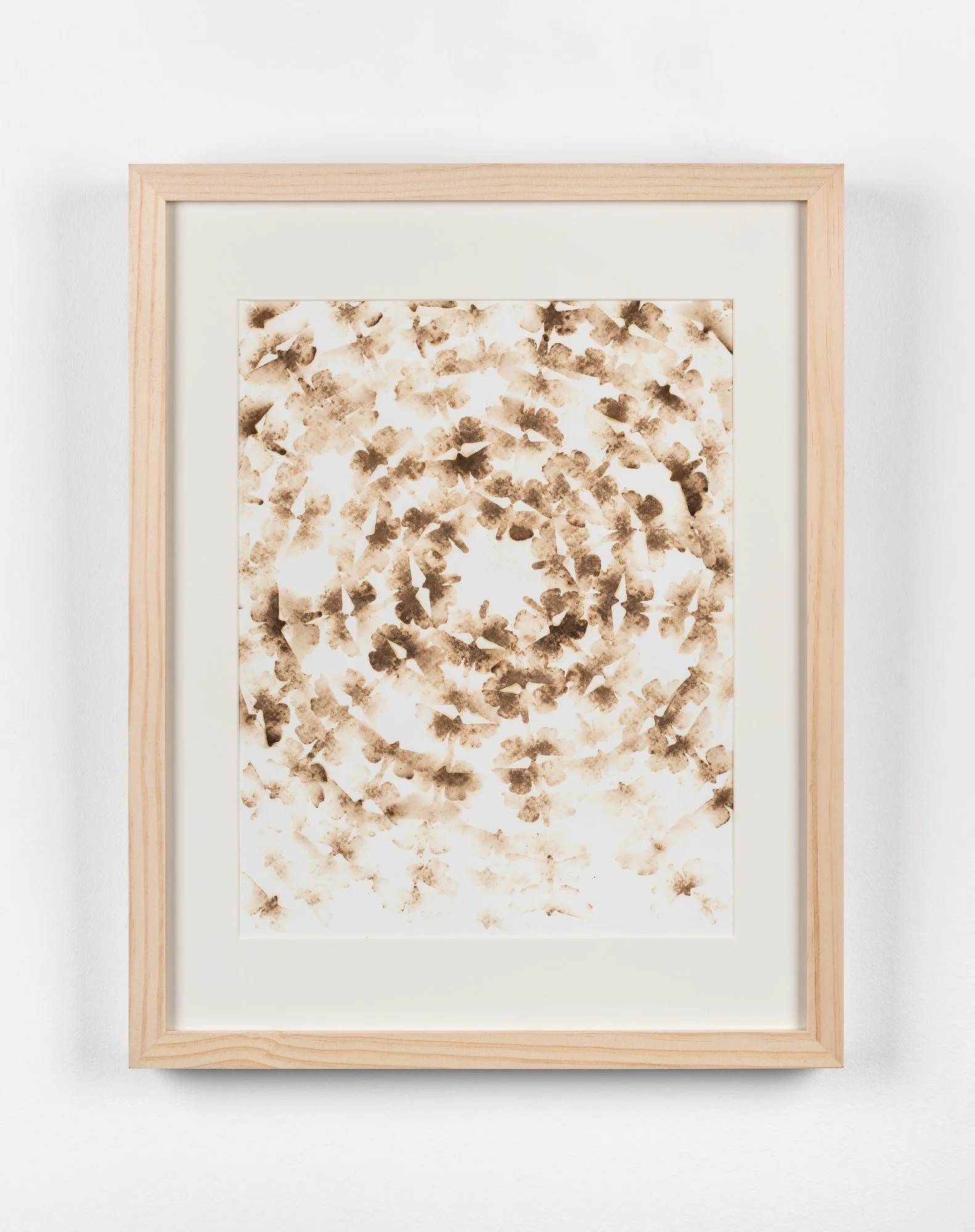 Web, burned paper, 2019
