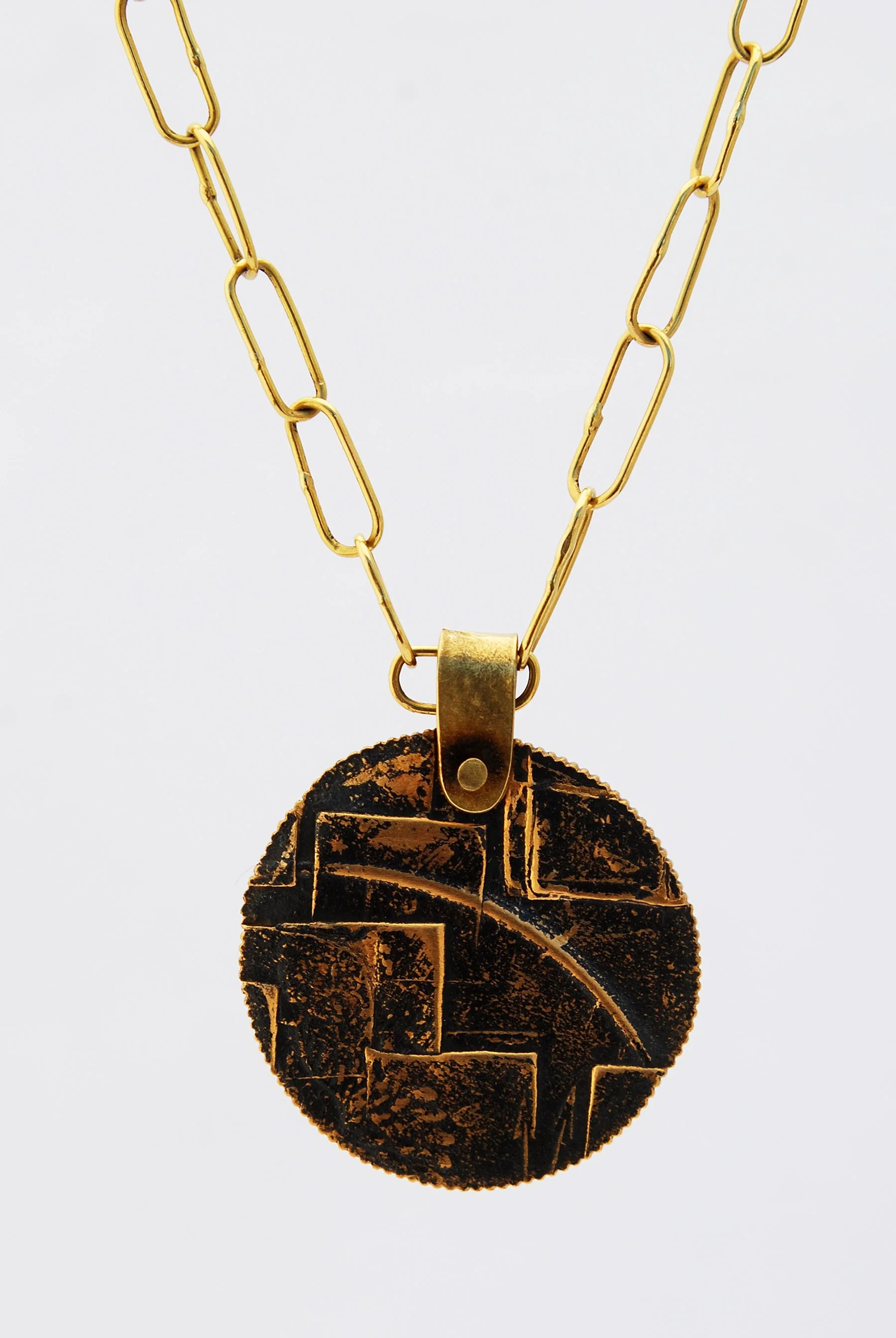 Pressed Liberty Coin Pendant, 2024, front