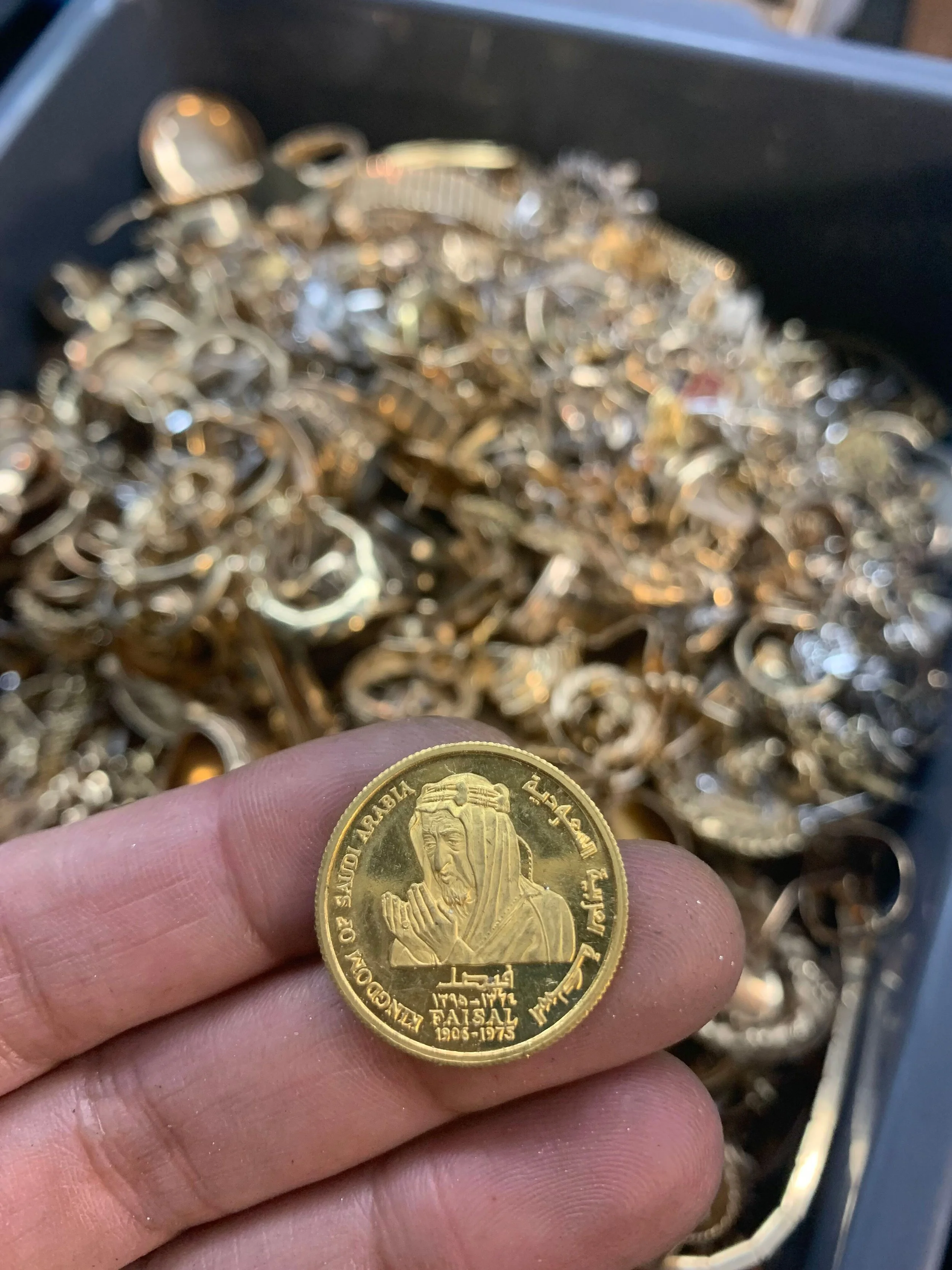Scrap pile finds 
