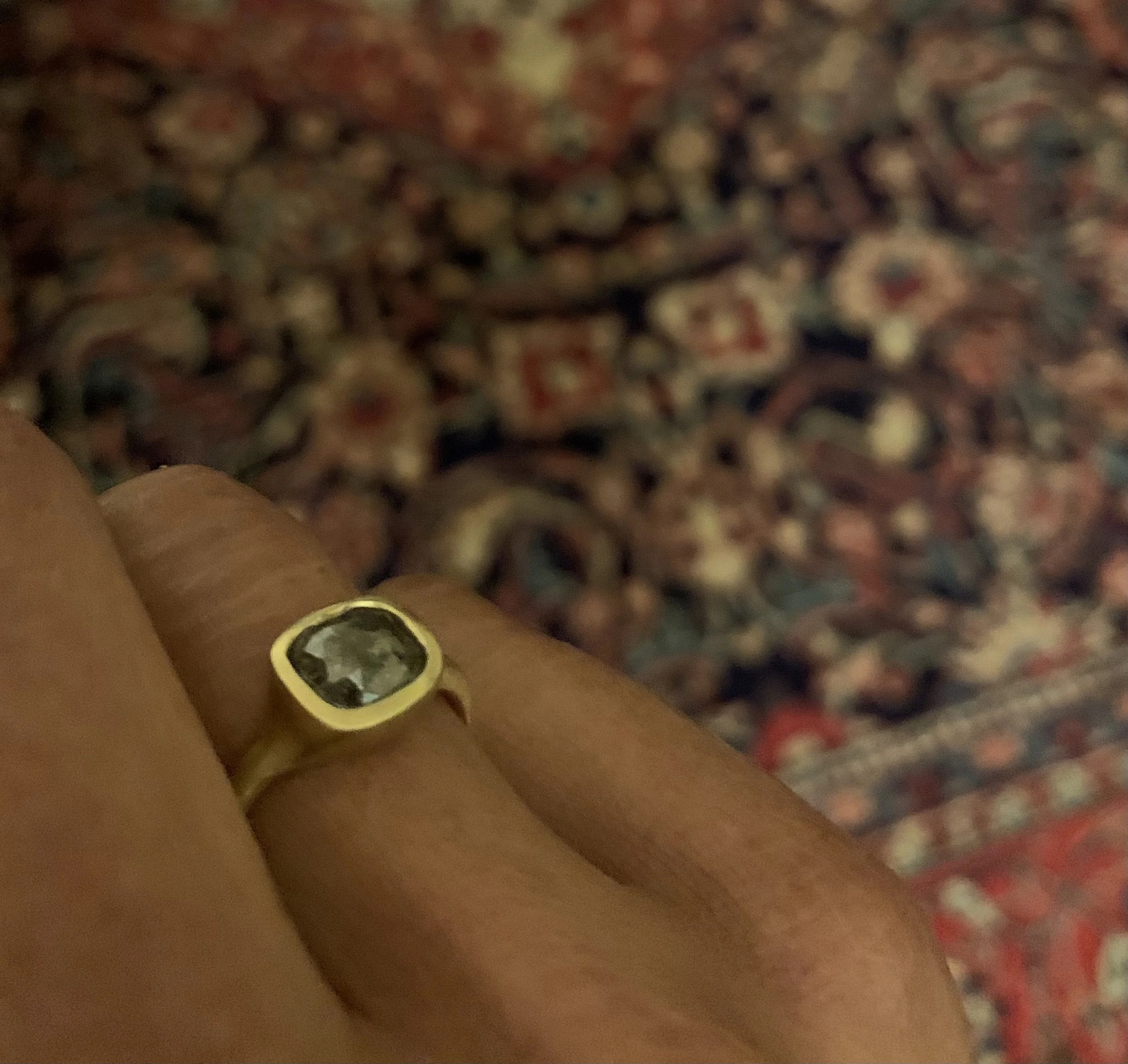Bespoke diamond ring