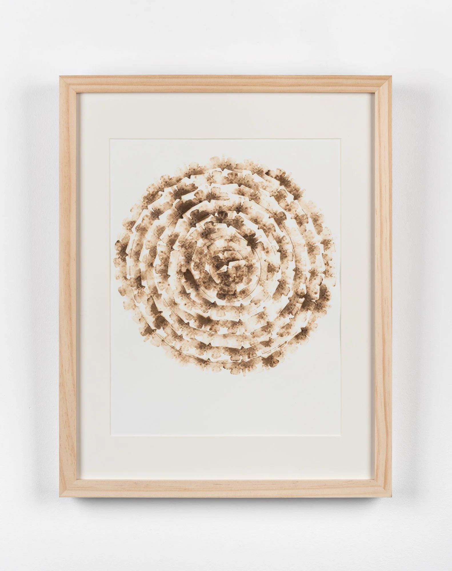 Growth, burned paper, 2019