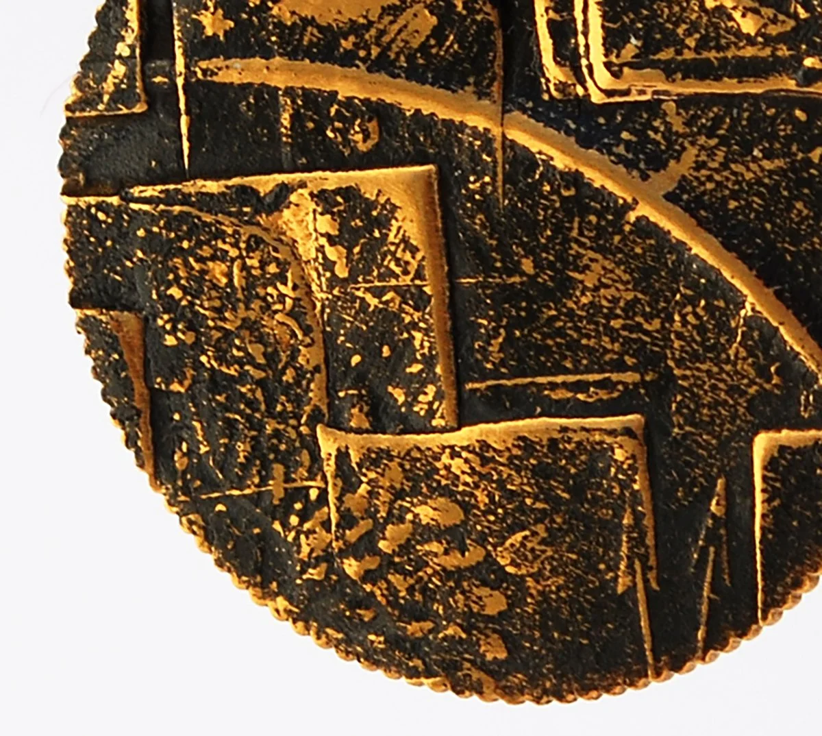 Pressed Coin Pendant, detail