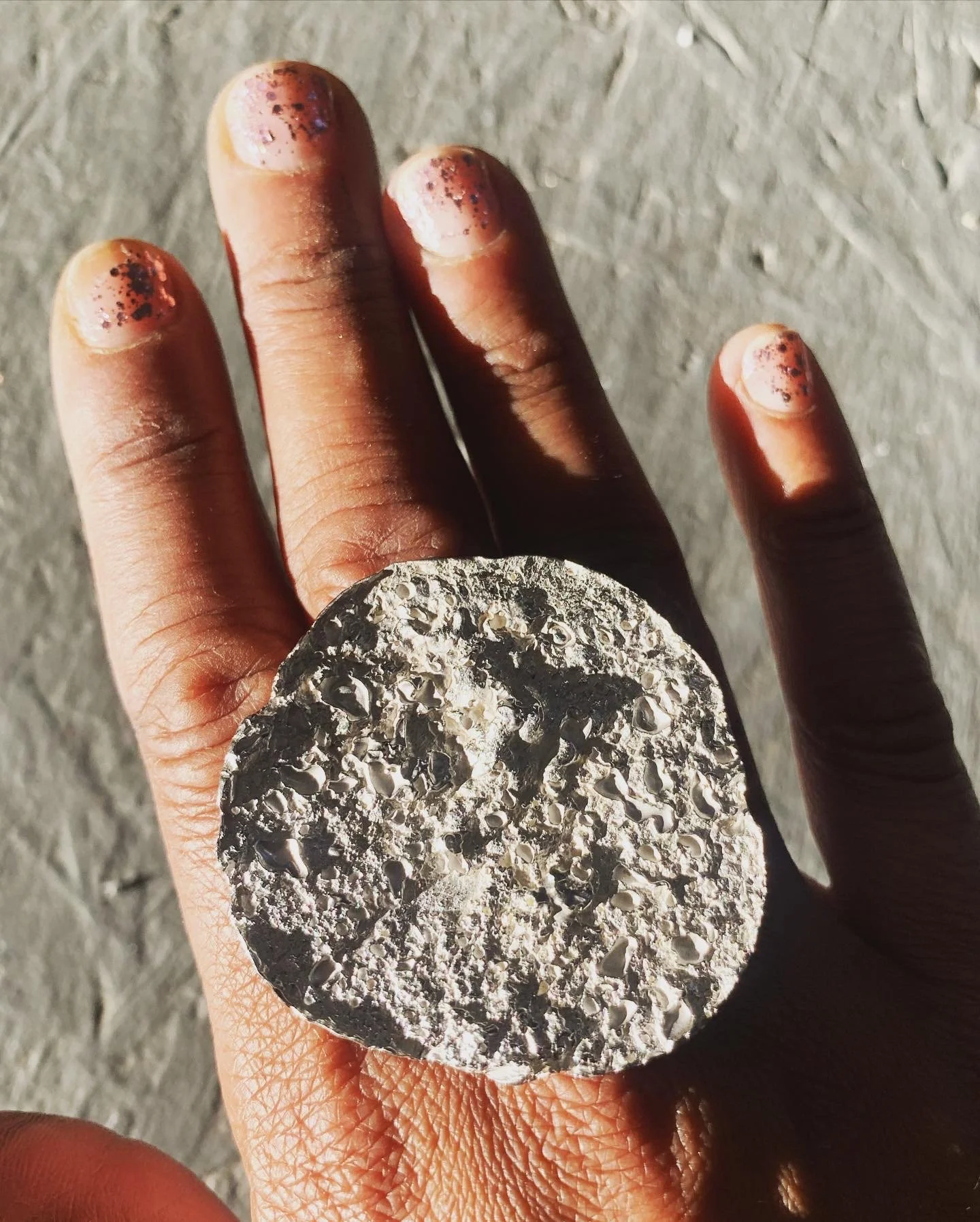 Lichen platter ring