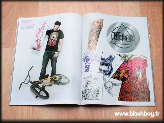 olivier poinsignon parution cream bmx mag avril mai 2010