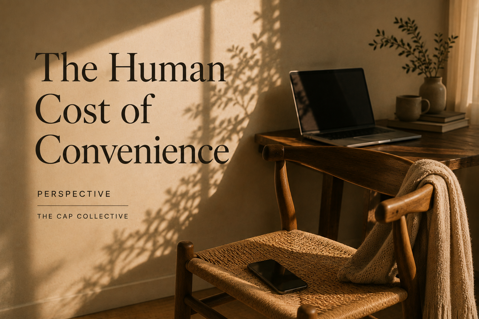 The Human Cost of Convenience