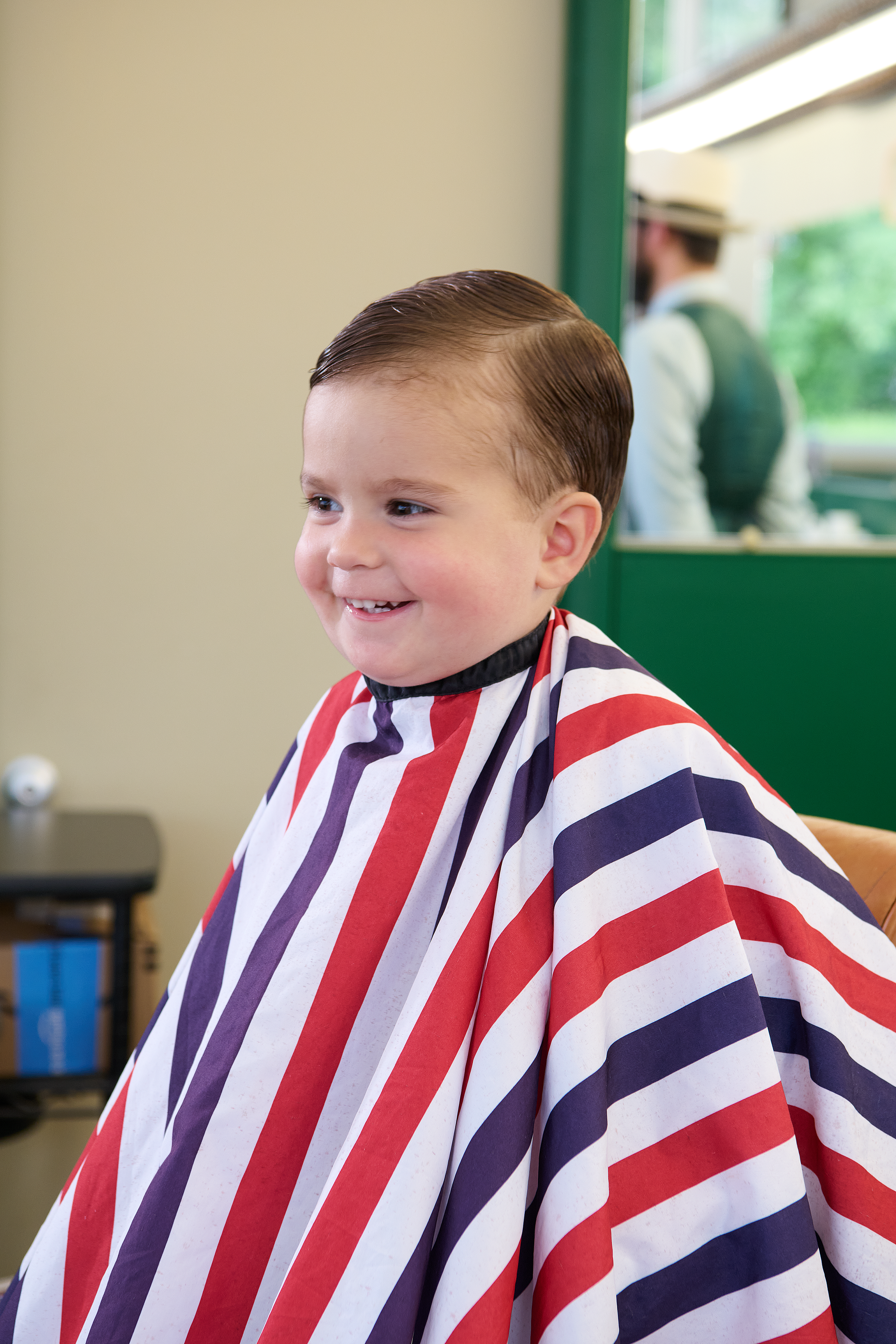 Valleydale Barbershop Young Happy Customer