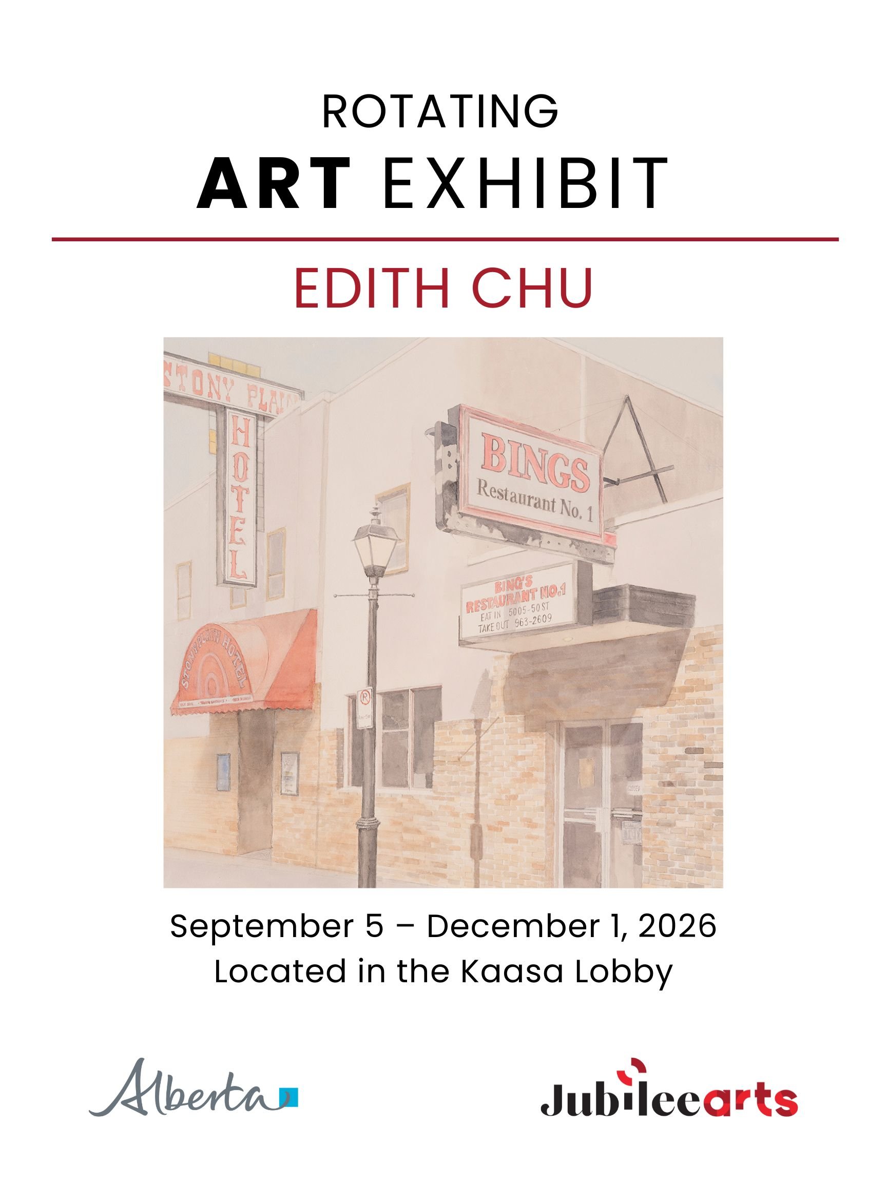 "Sweet & Sour Memories" located at the Northern Alberta Jubilee Auditorium