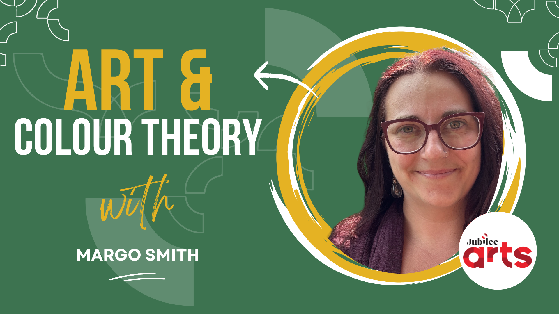 How do our eyes interpret colour, and how can we use that information in our art? Artist Margo Smith tells us about colour theory, artistic principles, and painting techniques as she guides us through this painting activity.

Required Materials:
- Pa