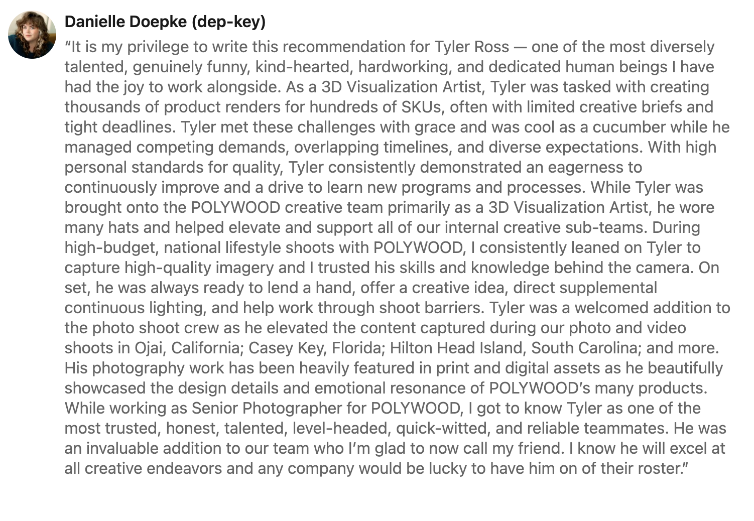 Danielle Doepke - Recommendation.png