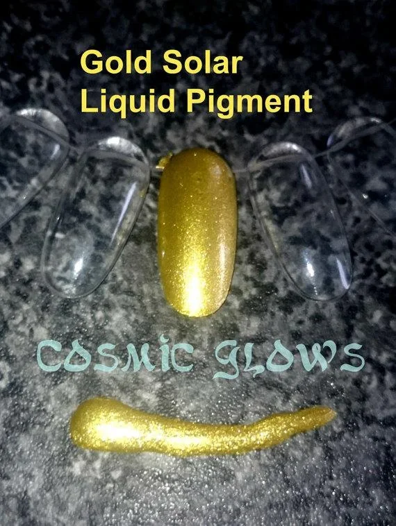 Gold Metallic Liquid Pigment