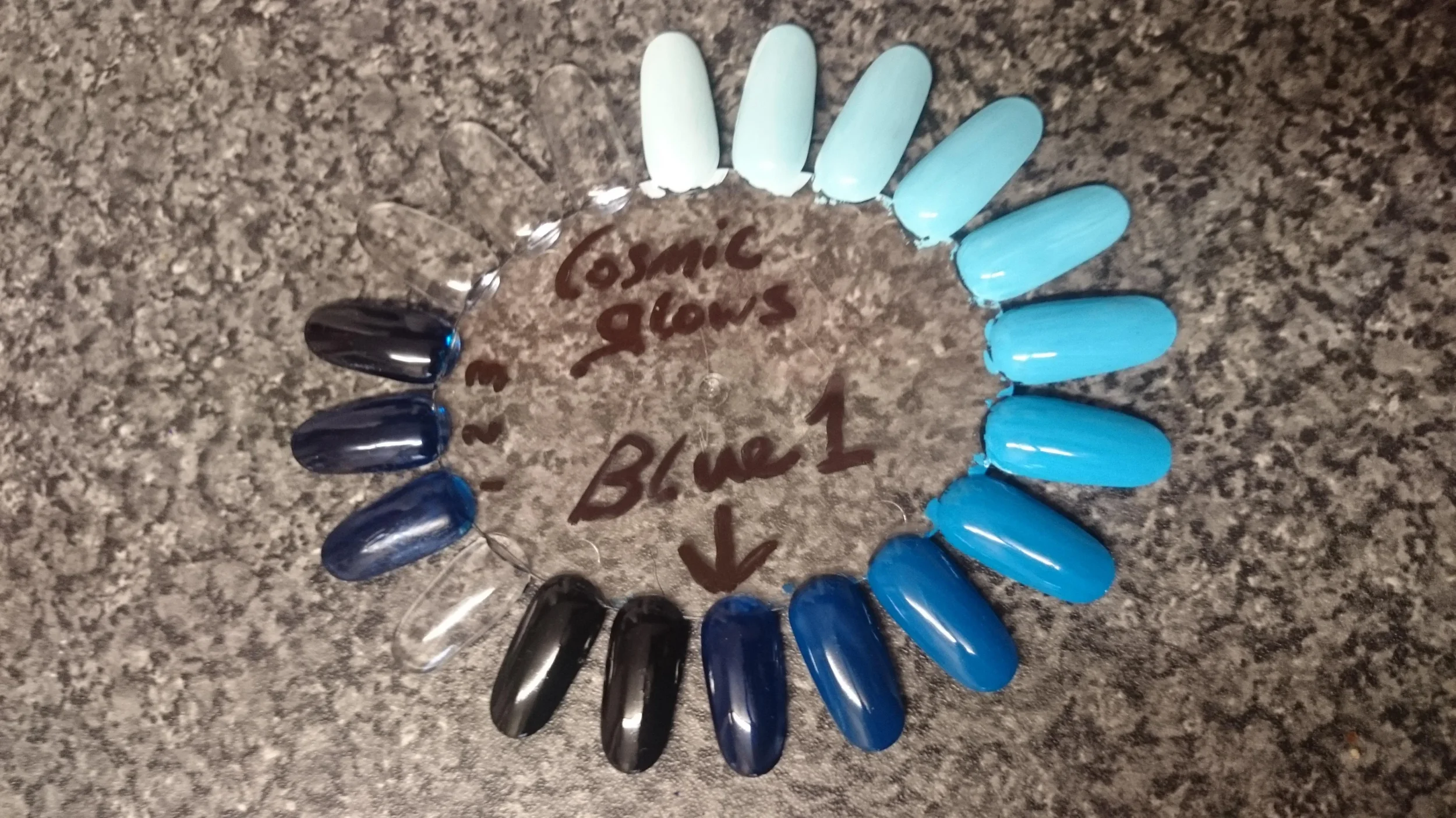 Blue 1 Blue/Green Liquid Pigment