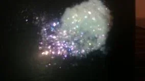Iridescent Purple Sparkle Dusk Flakes