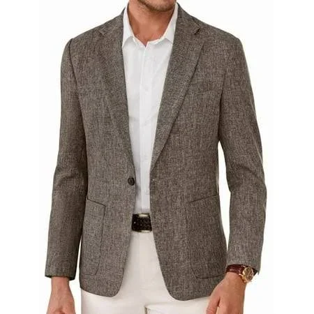 Men's Classic Gray Blazer
