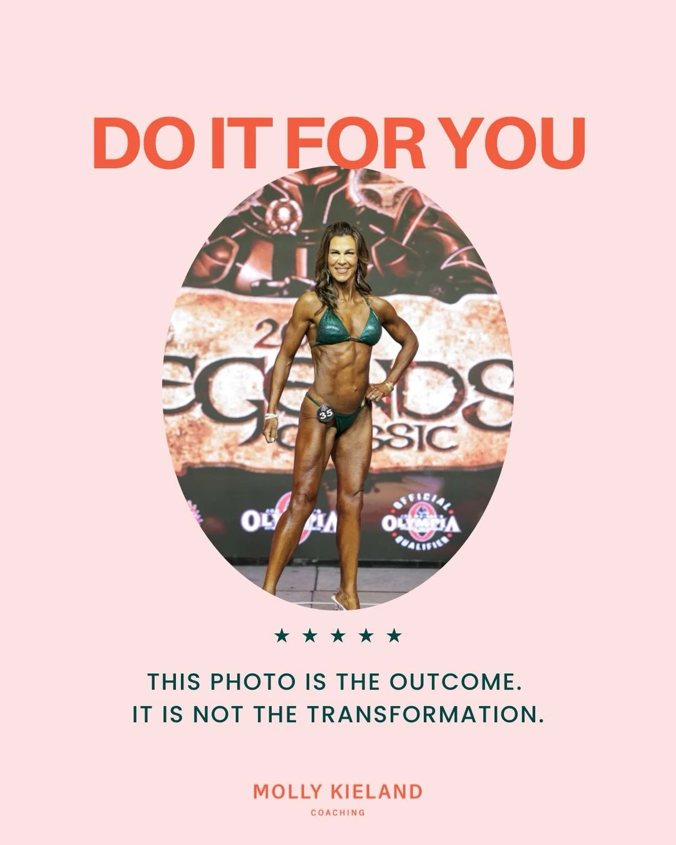 🔥 TRANSFORMATION THURSDAY 🔥

That&rsquo;s me on stage this past February at 51, but it&rsquo;s the least important part of the story&hellip;

The transformation happens in the months no one photographs&hellip; the early alarms, the meals prepped on