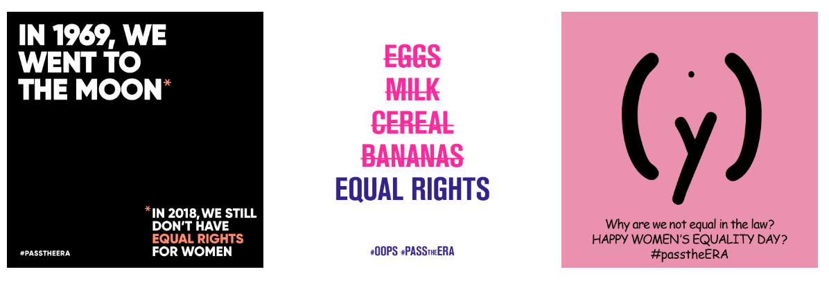 Pass the ERA campaign creative strategy