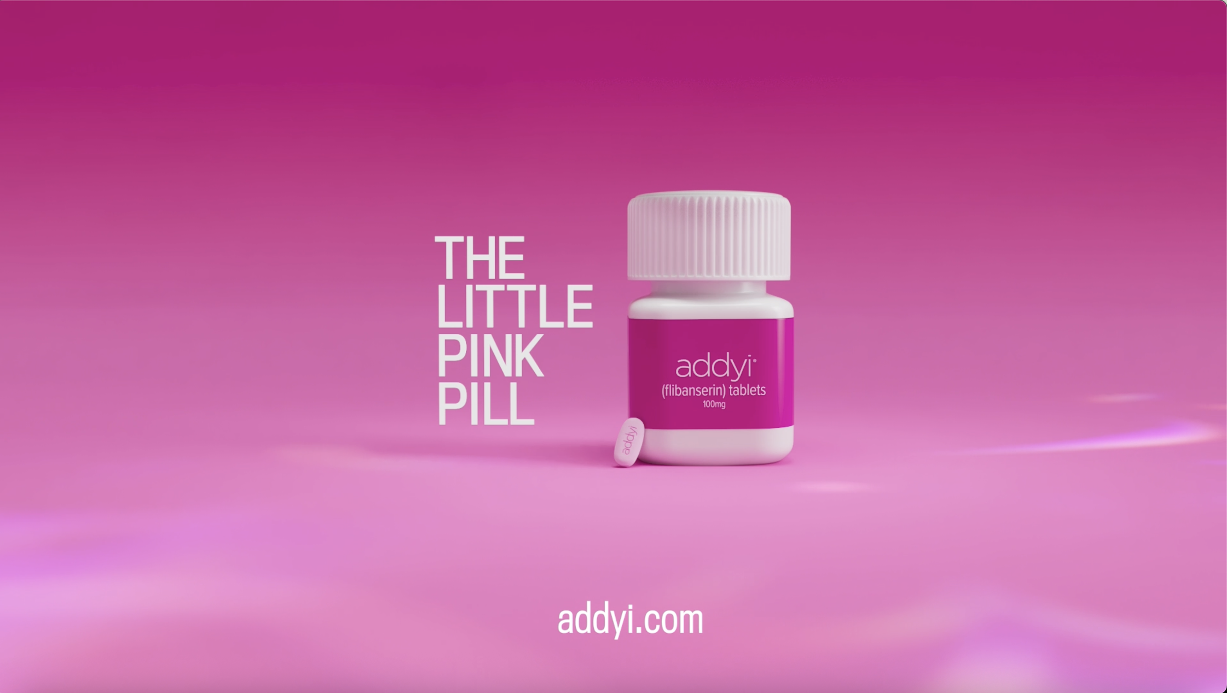 Addyi Big Pink Energy Campaign 