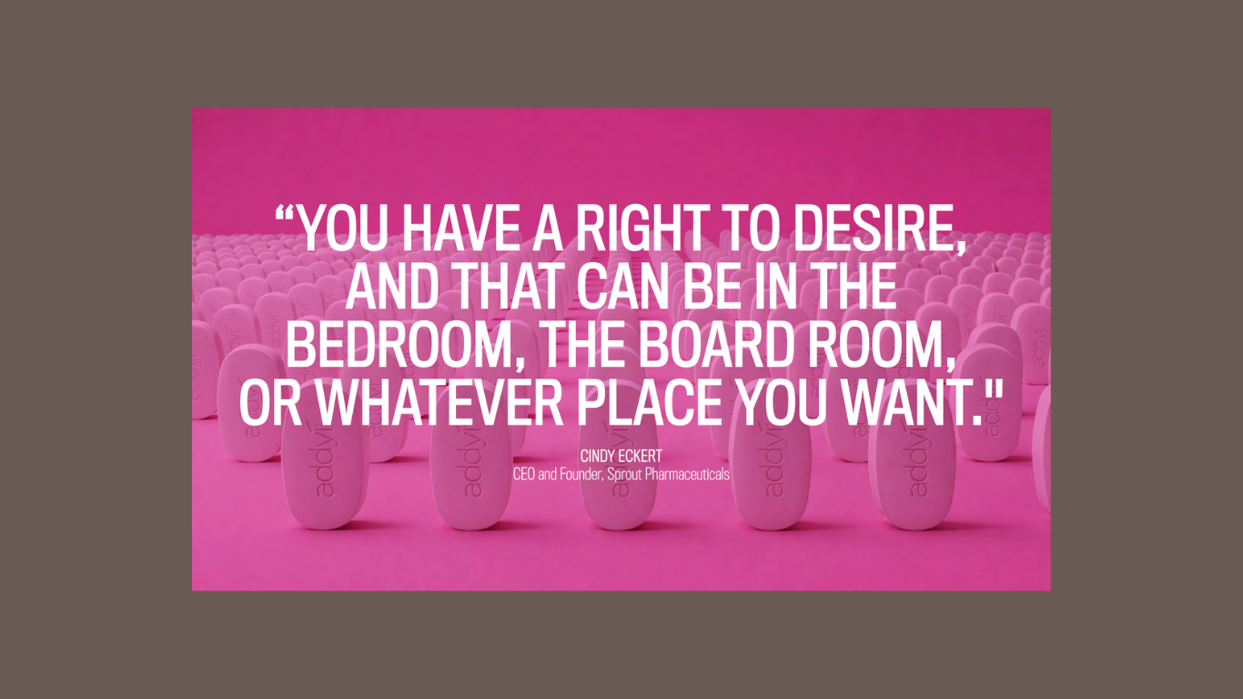 Cindy Eckert, Own your pleasure