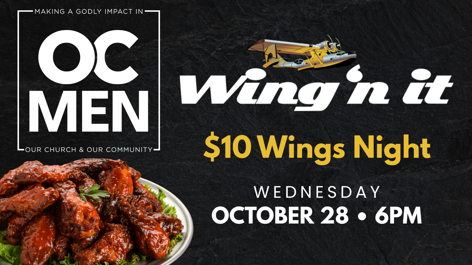 Wing 'n it Wings Night