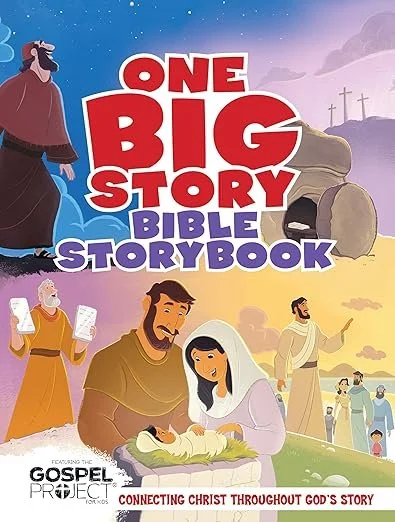 Give kids the big picture of God’s story with this innovative, interactive Bible storybook.