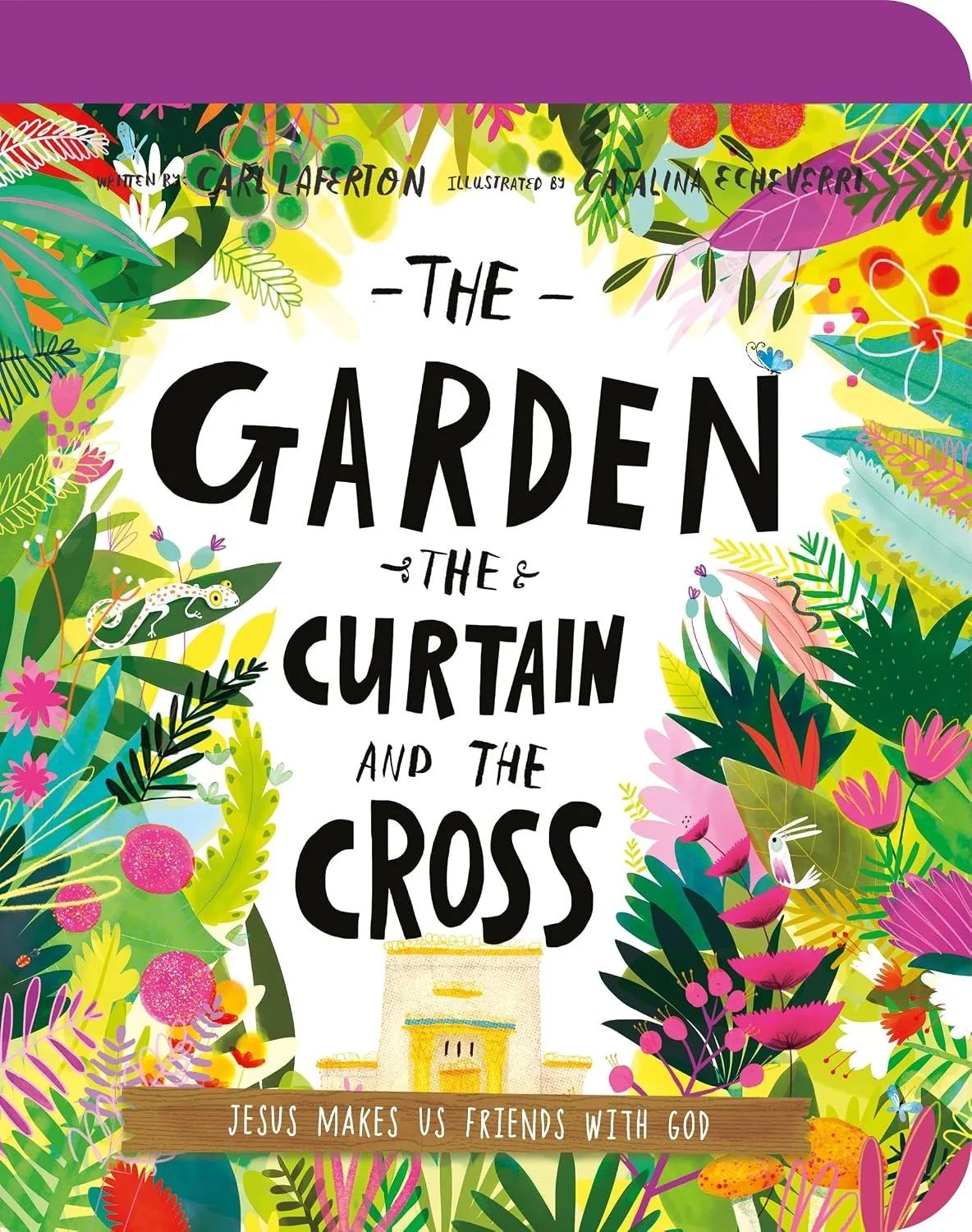 A beautifully illustrated story that takes children on a journey from the garden of Eden to the cross.