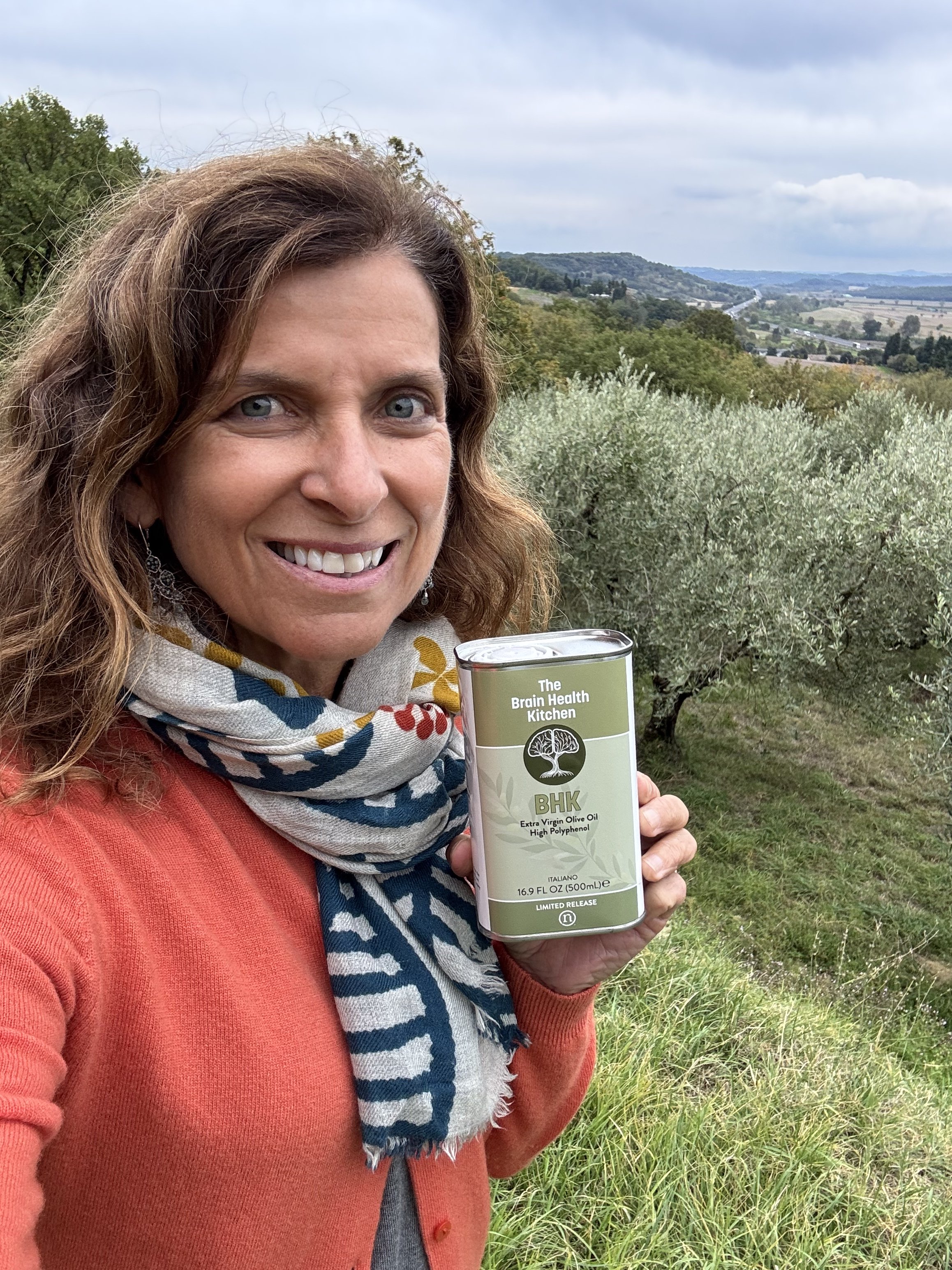 Dr. Annie Fenn with BHK Olive Oil 2