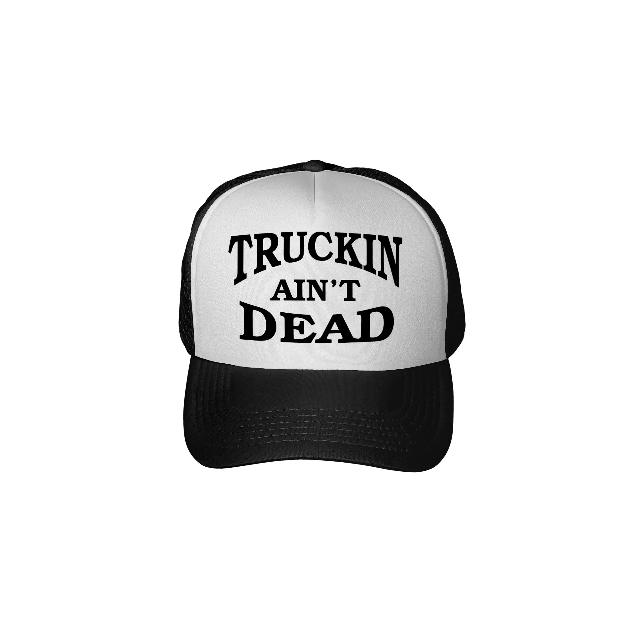 Truckin Ain't Dead [trucker cap]