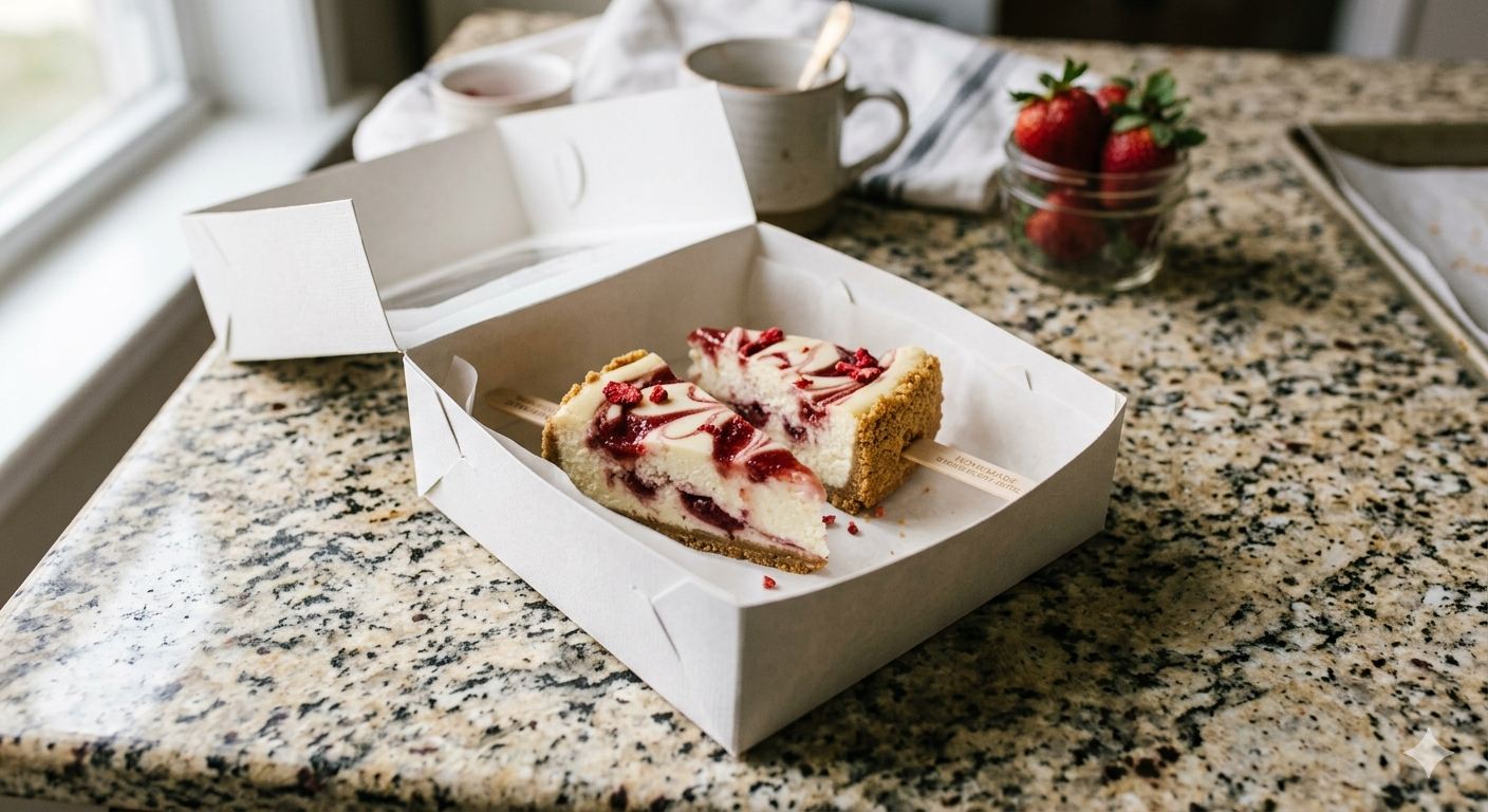 Cheesecake onna stick 🤤