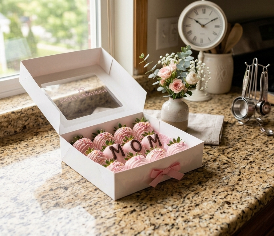 Milk Chocolate Covered Strawberries
