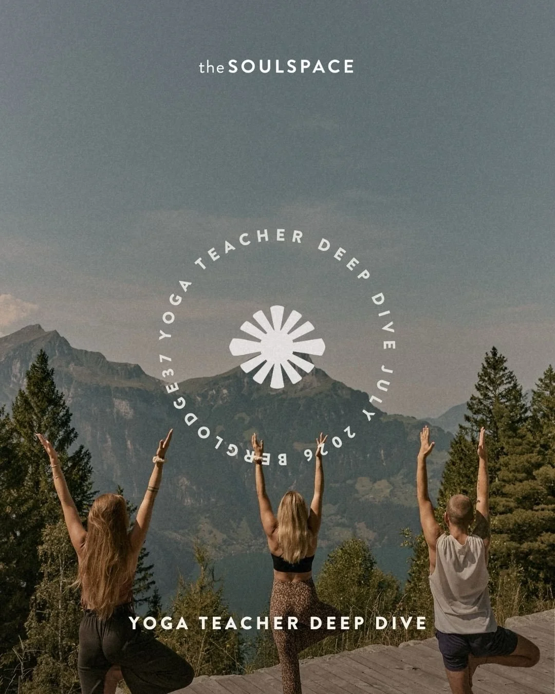 YOGA TEACHER DEEP DIVE ✨
 July 13&ndash;18, 2026 &middot; Berglodge37, Switzerland

A week to deepen your practice, refine your understanding, and step into your voice&mdash;whether you&rsquo;re teaching or simply exploring.

Guided by @chrisyogabern