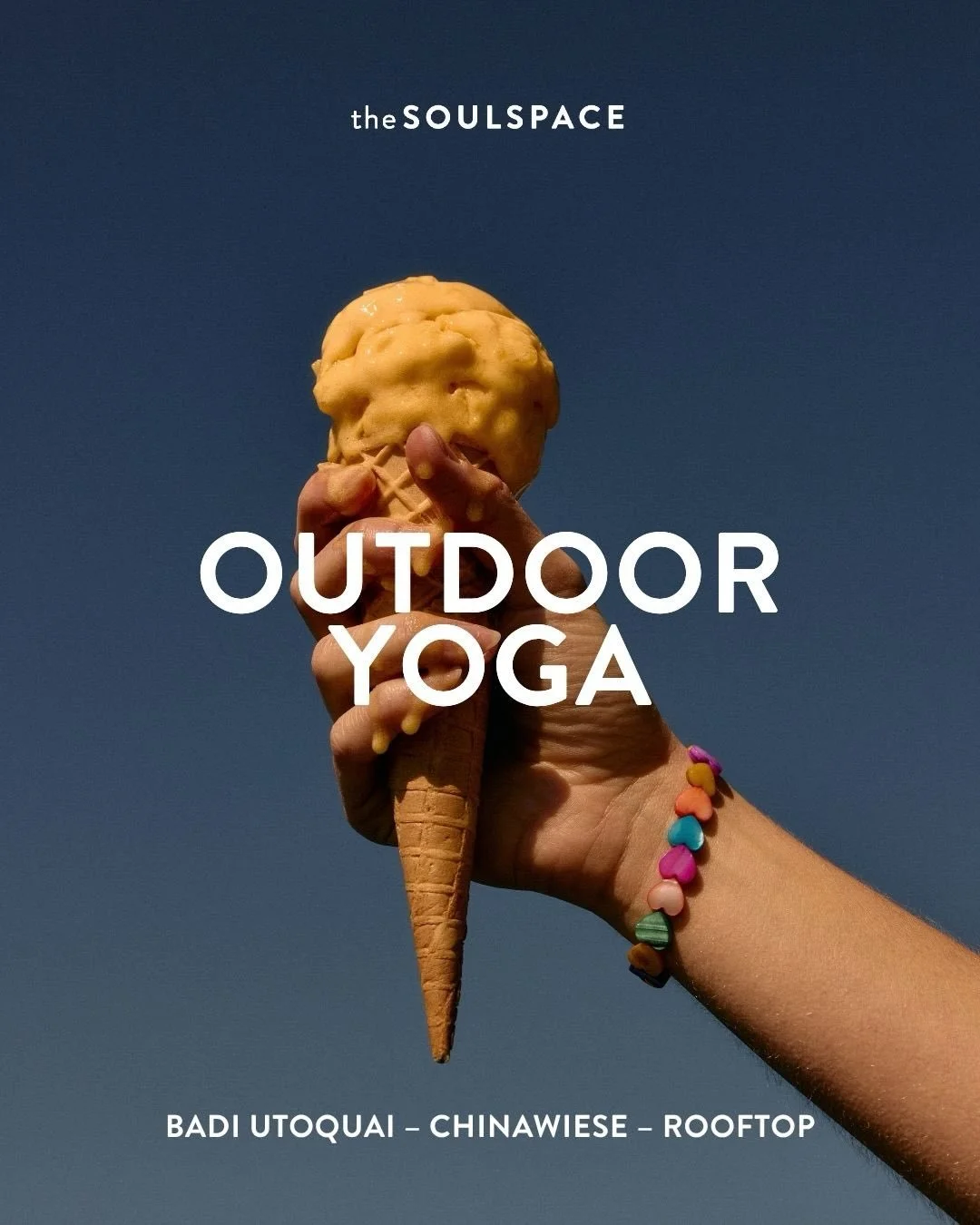 🌞OUTDOOR YOGA SEASON🌞
is officially here!!

All classes are weather-dependent, so be sure to check the schedule before heading out.

What to bring:
&ndash; Your own mat
&ndash; Water
&ndash; Your friends

Join the SOULSPACE Official WhatsApp cha