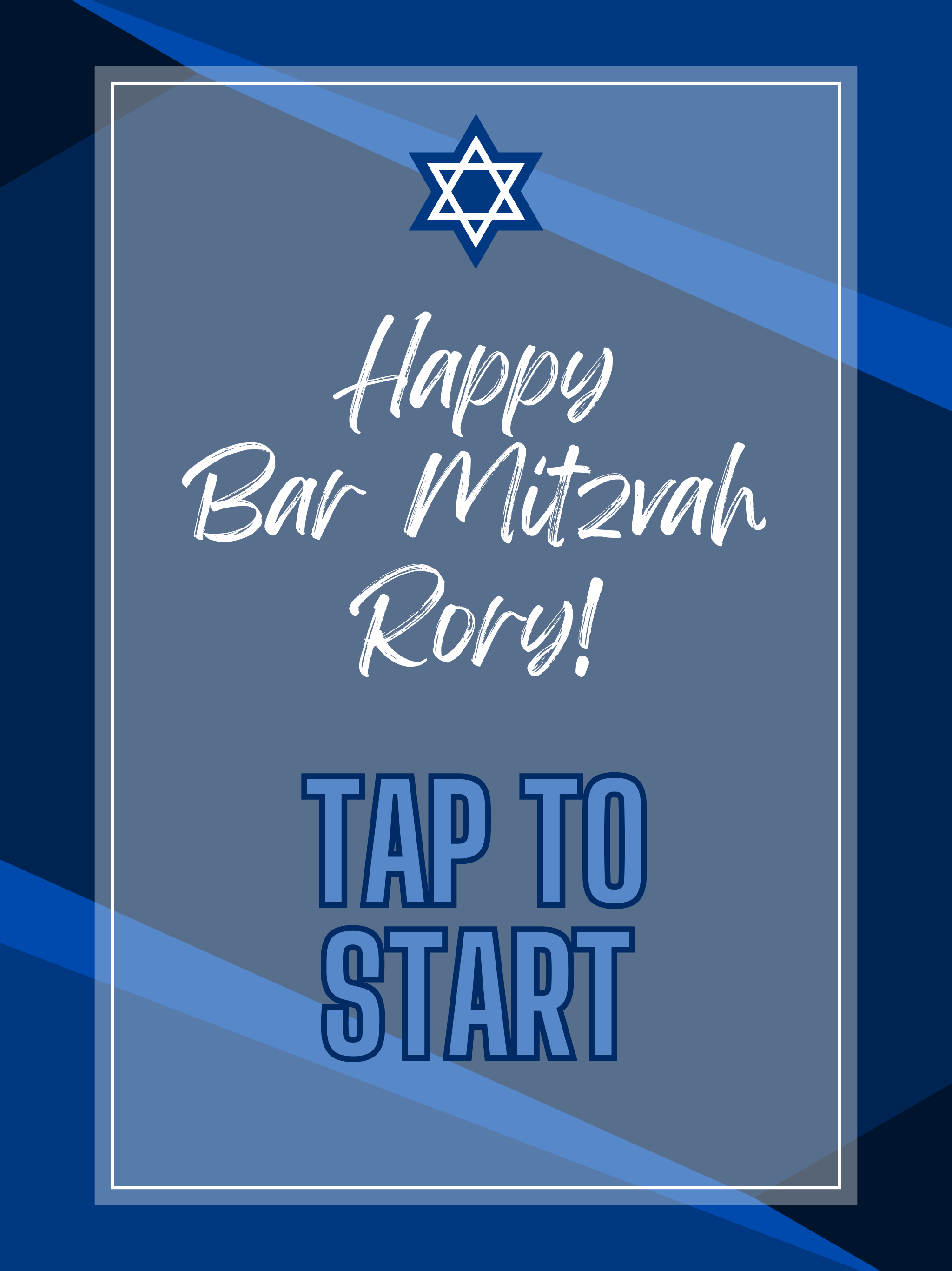 Bar Mitzvah White