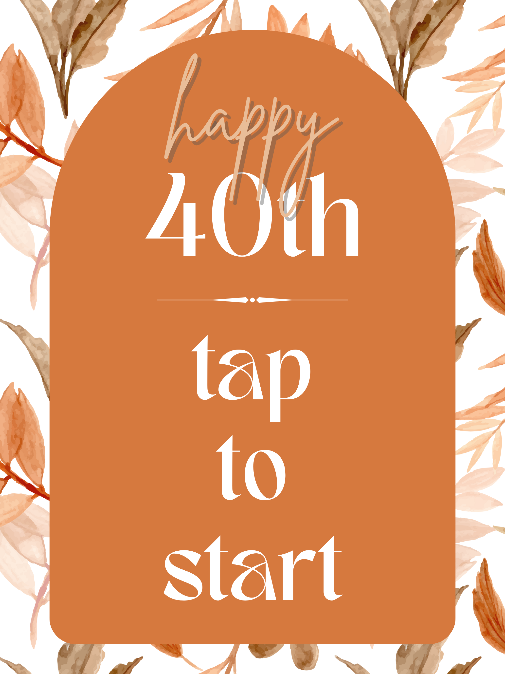 Autumn Birthday