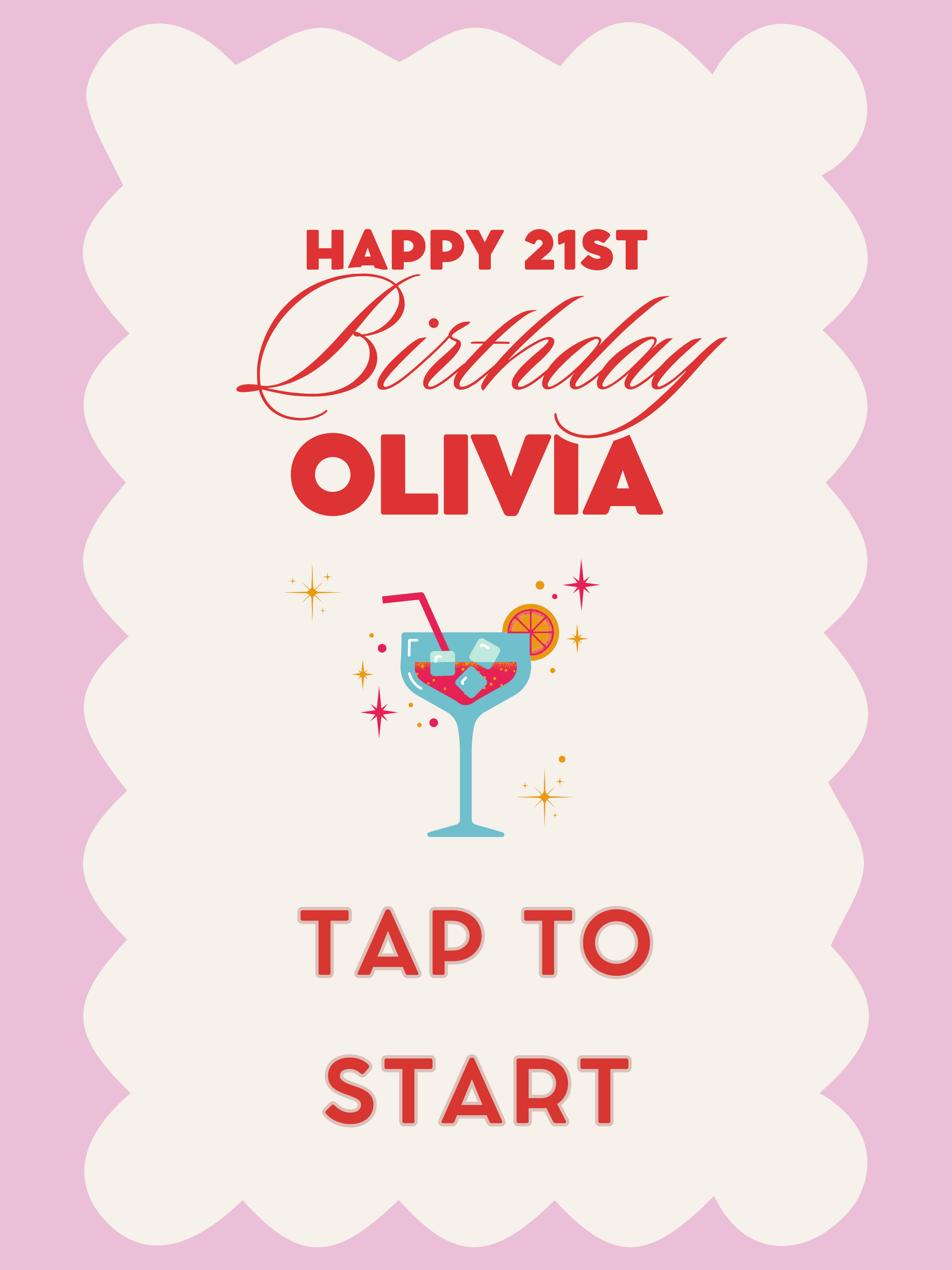 Martini Birthday