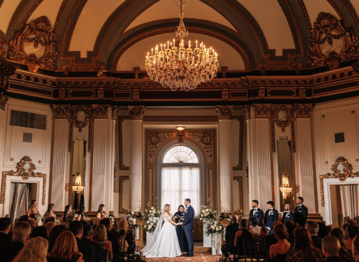 luxury wedding ceremony officiant in DC