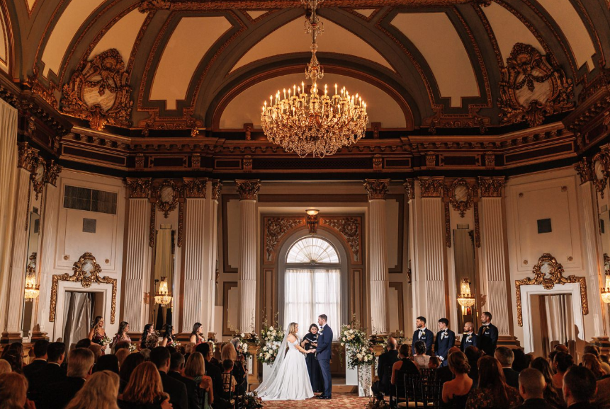 luxury wedding ceremony officiant in DC